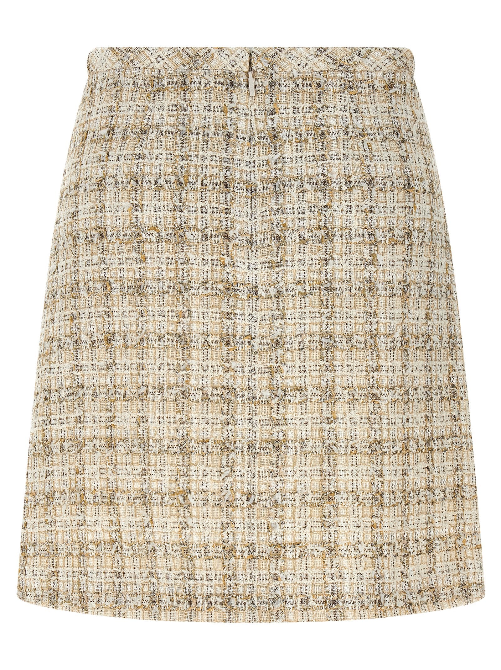 Versace Tweed Mini Skirt