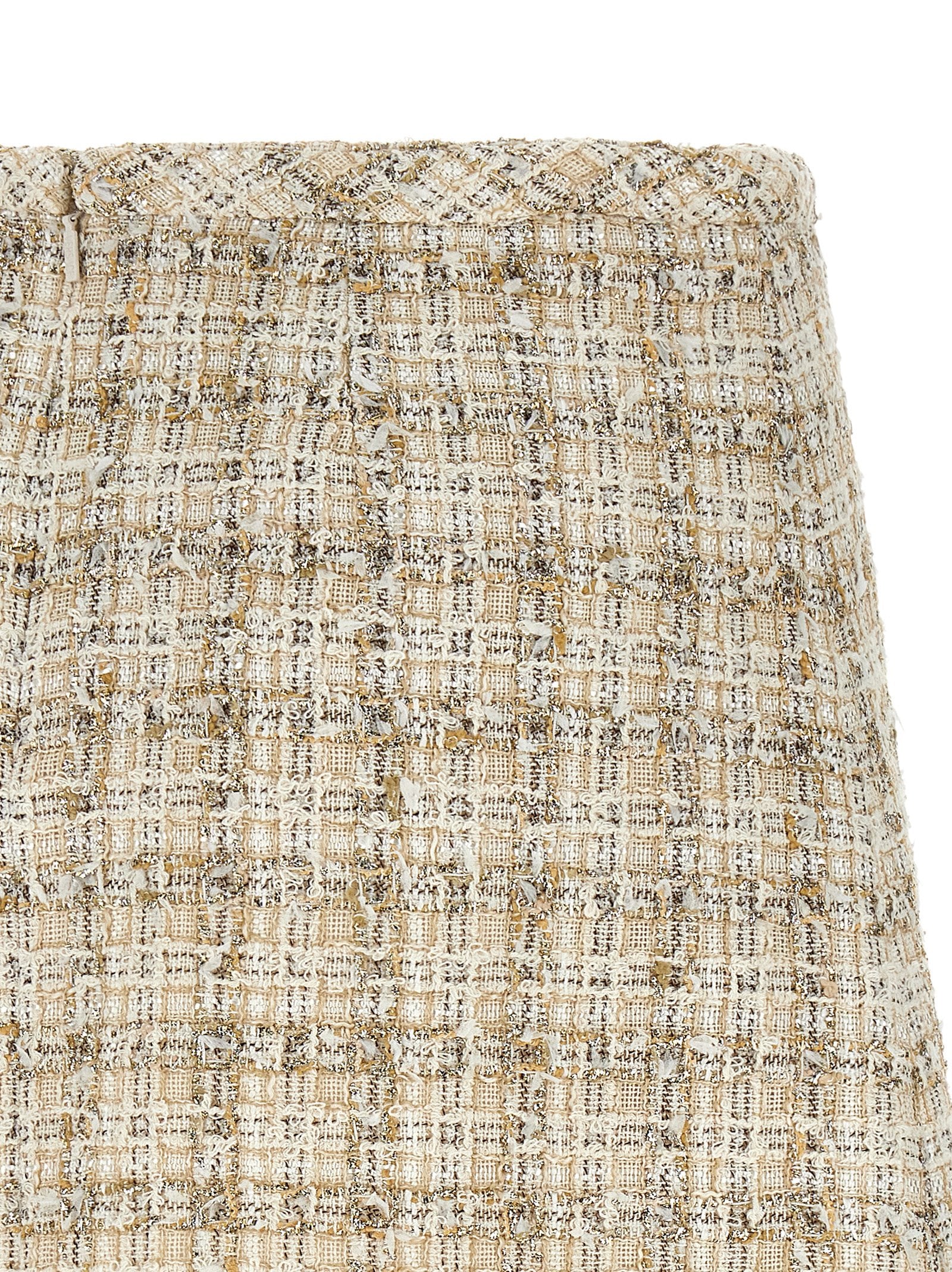 Versace Tweed Mini Skirt