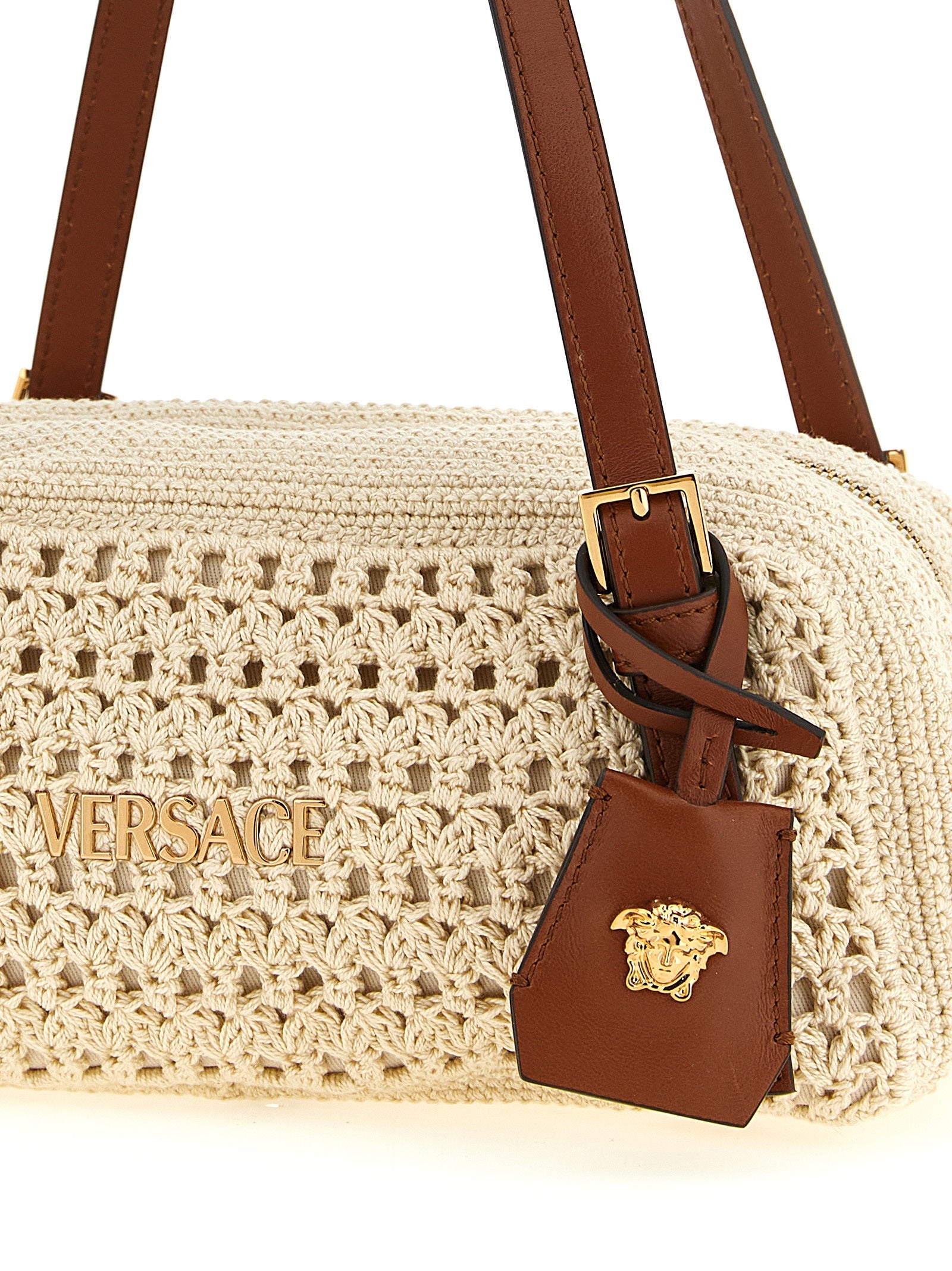 Versace 'Versace Tag' Shoulder Bag