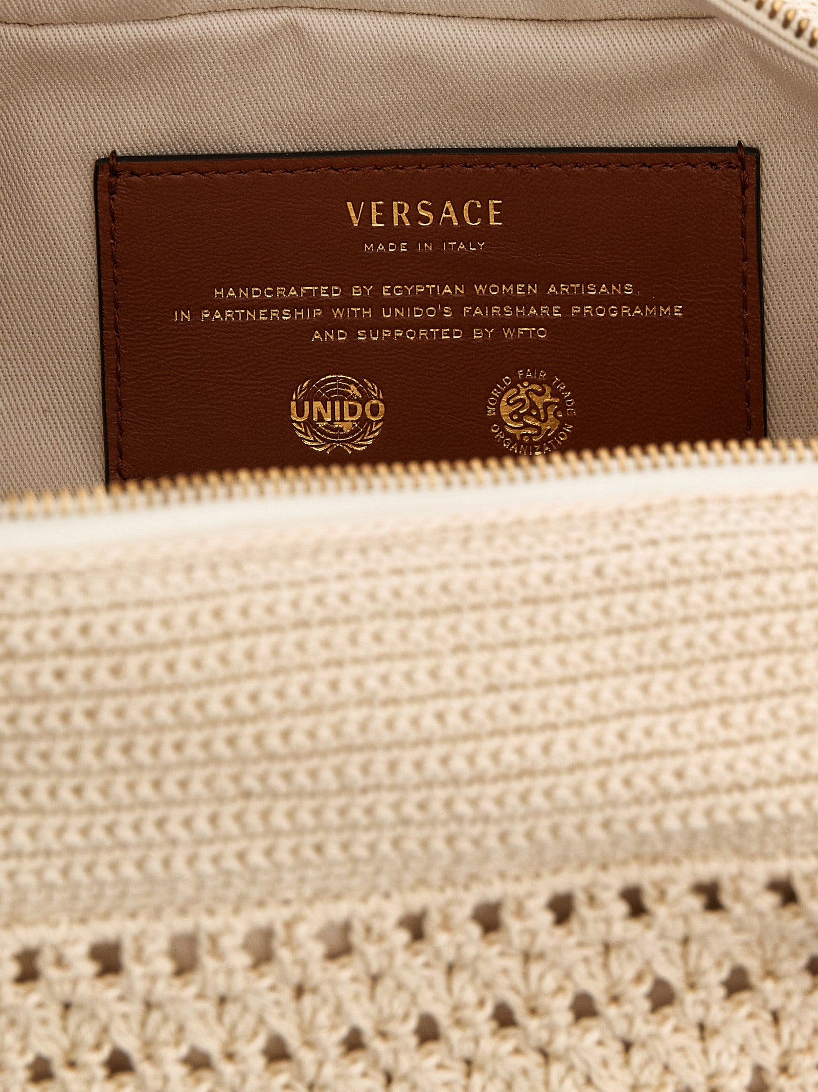 Versace 'Versace Tag' Shoulder Bag