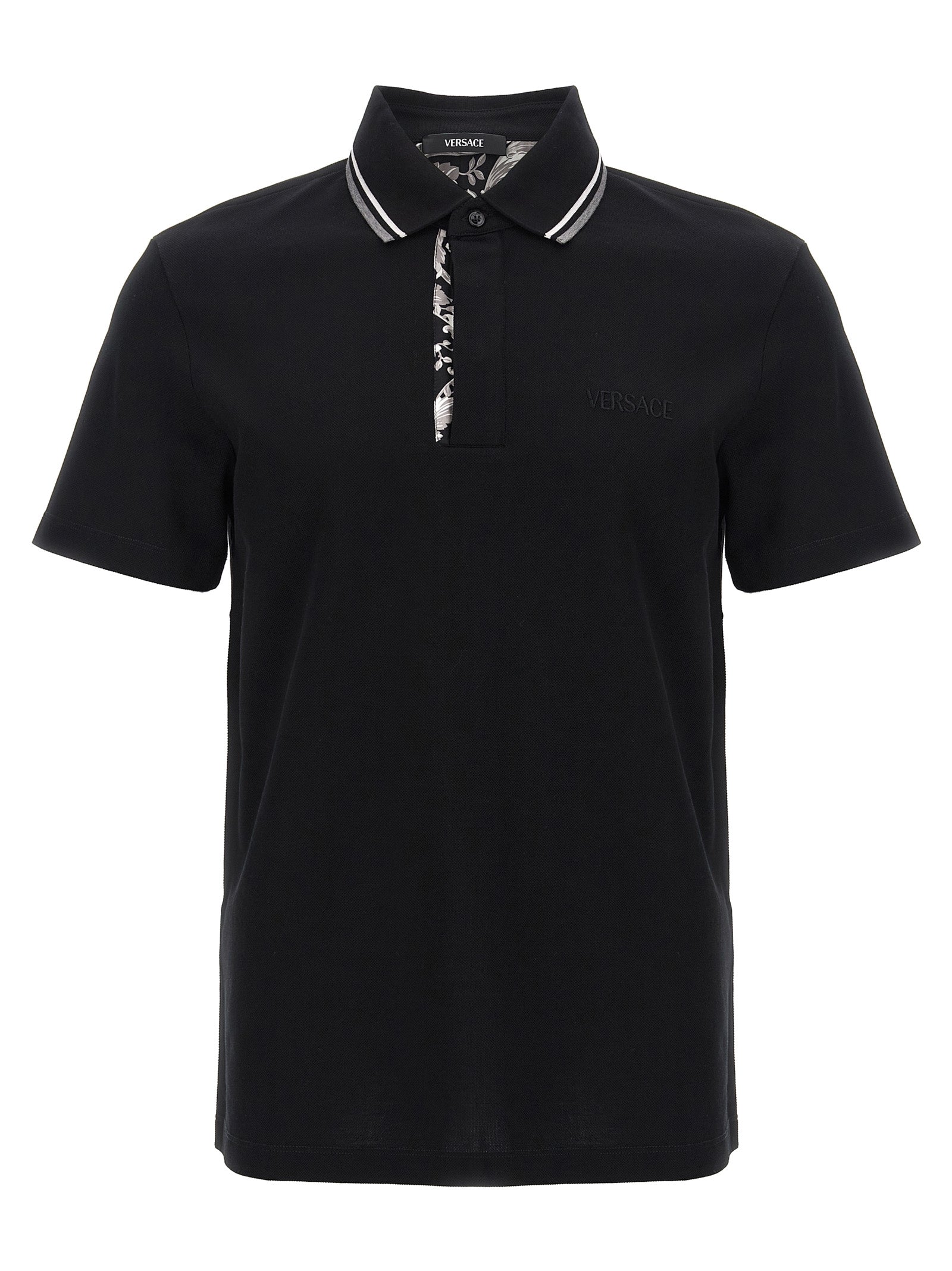 Versace 'Barocco' Polo Shirt