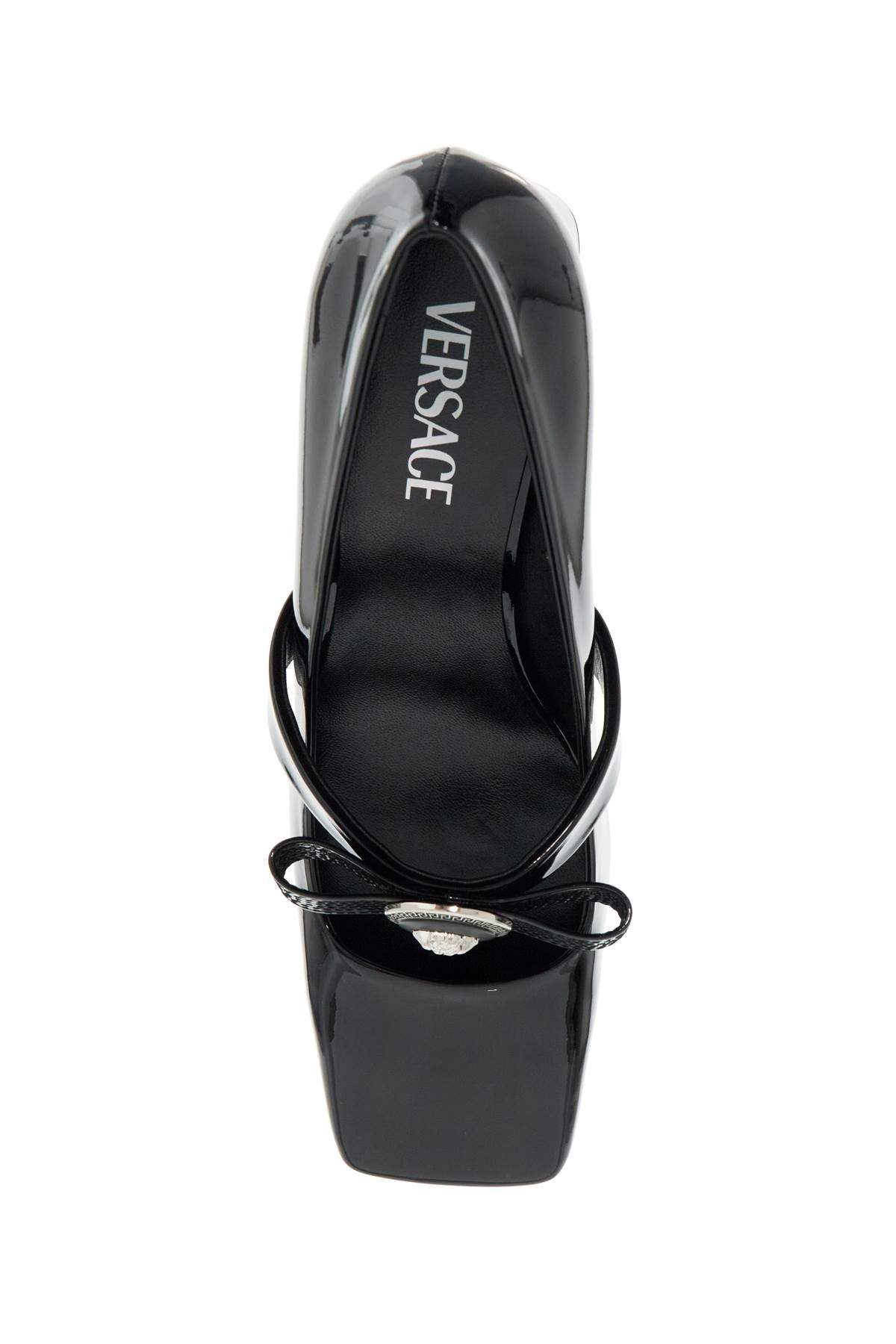 Versace Gianni Ribbon Patent Leather Dé