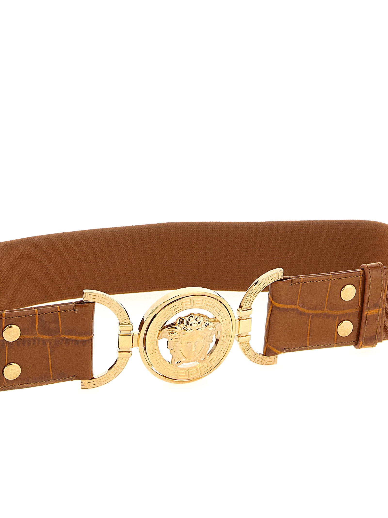 Versace 'Medusa '95' Elastic Belt