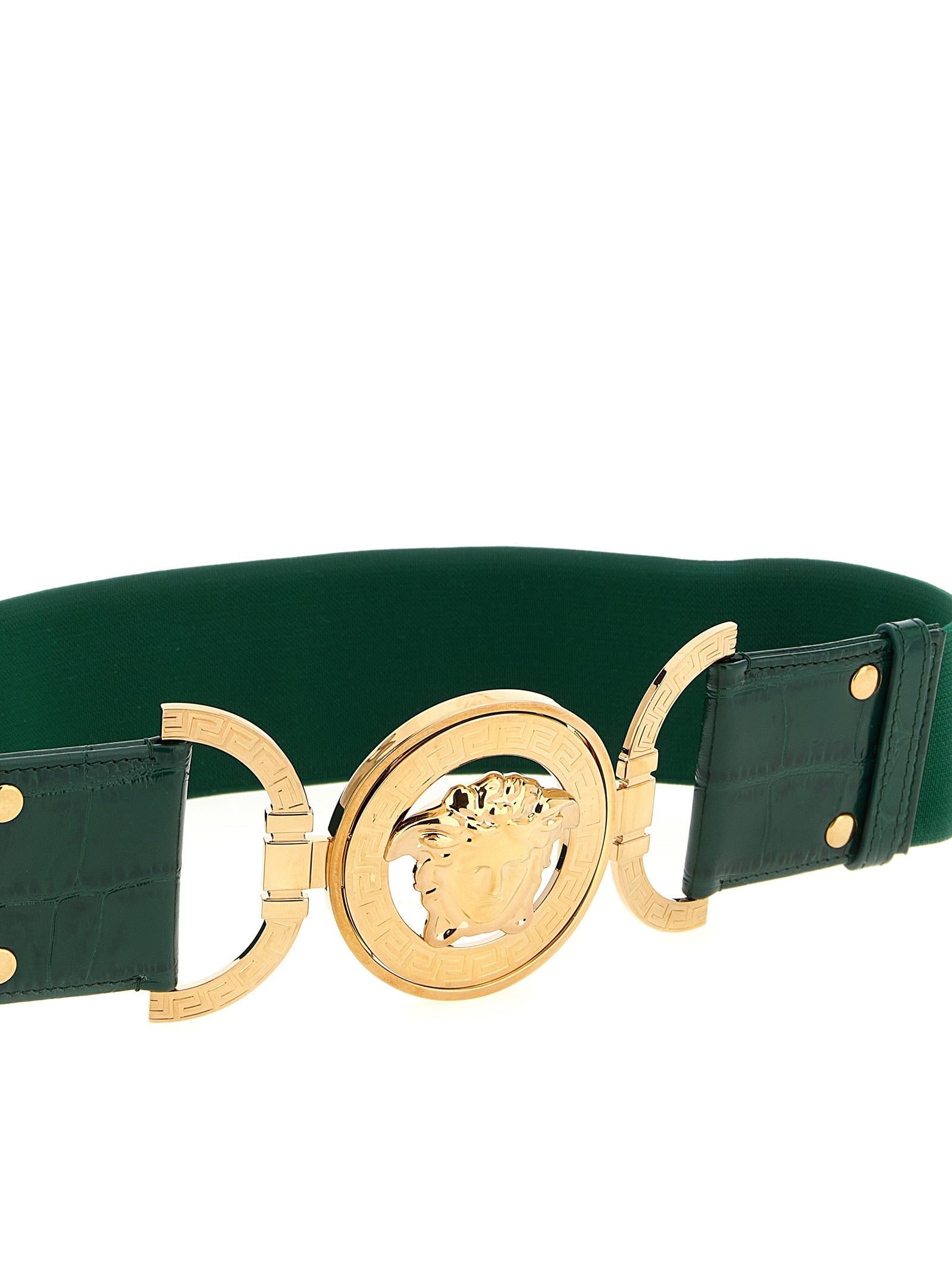 Versace 'Medusa '95' Elastic Belt