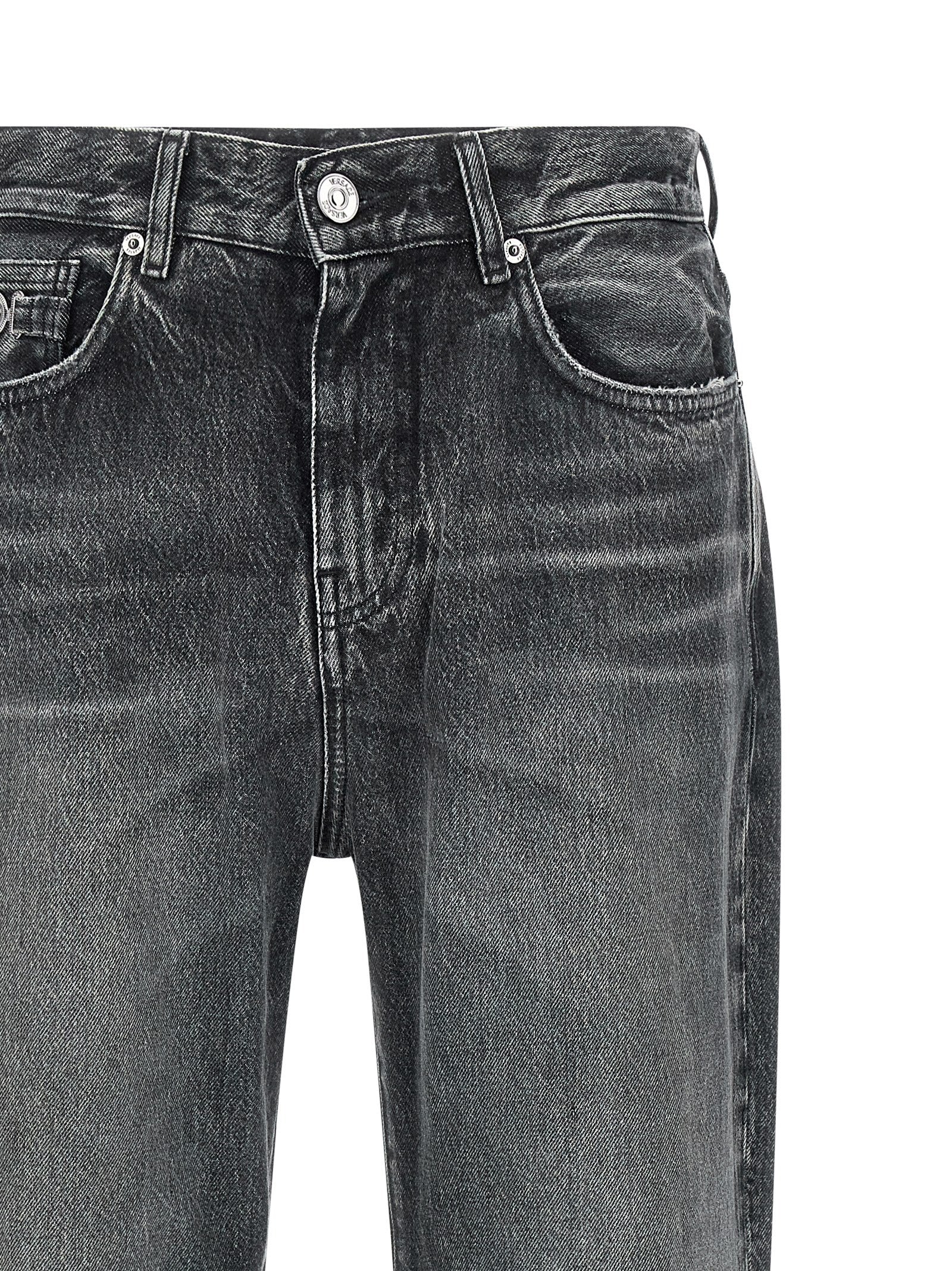 Versace 'Stone Wash' Jeans