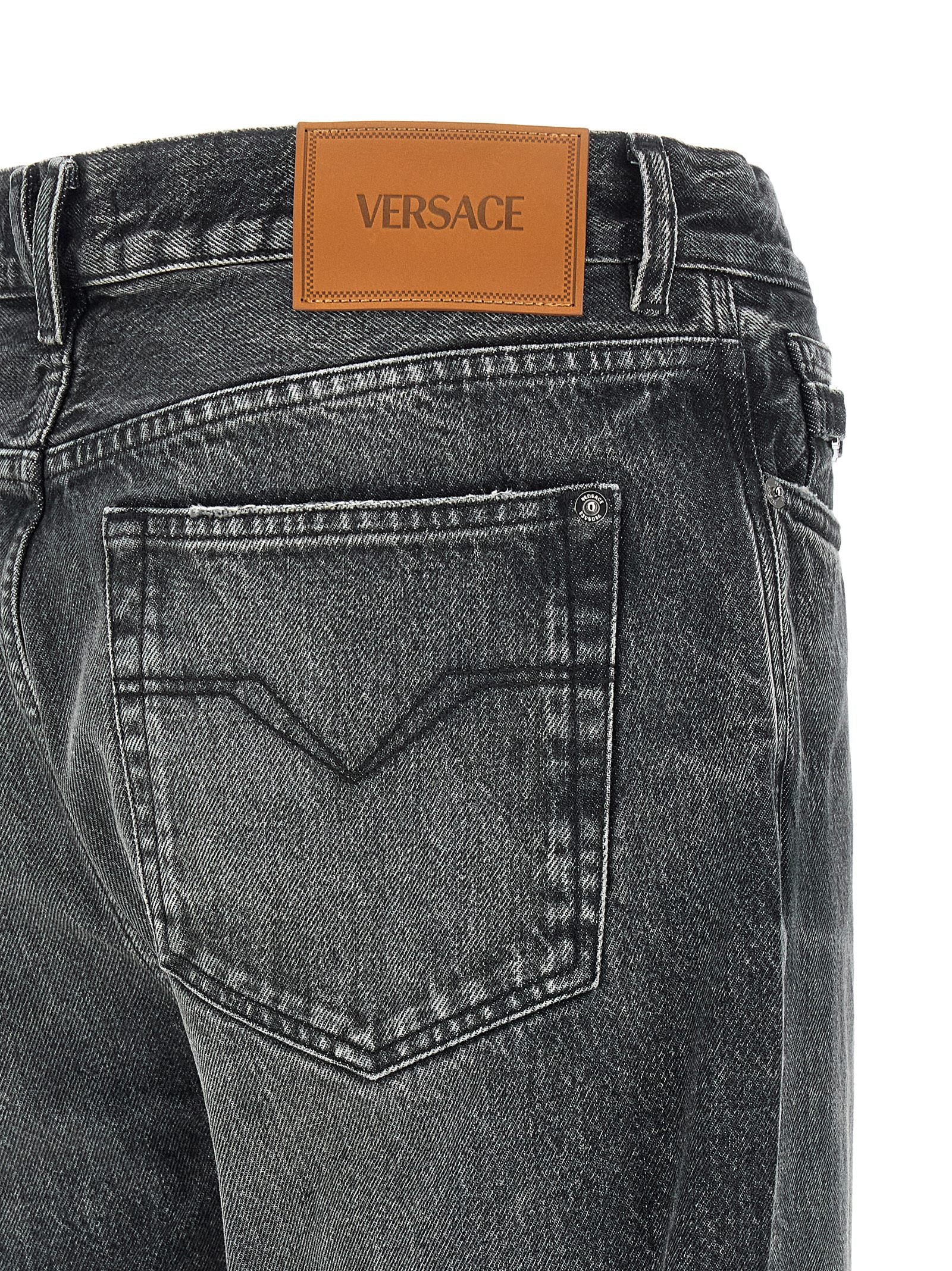Versace 'Stone Wash' Jeans