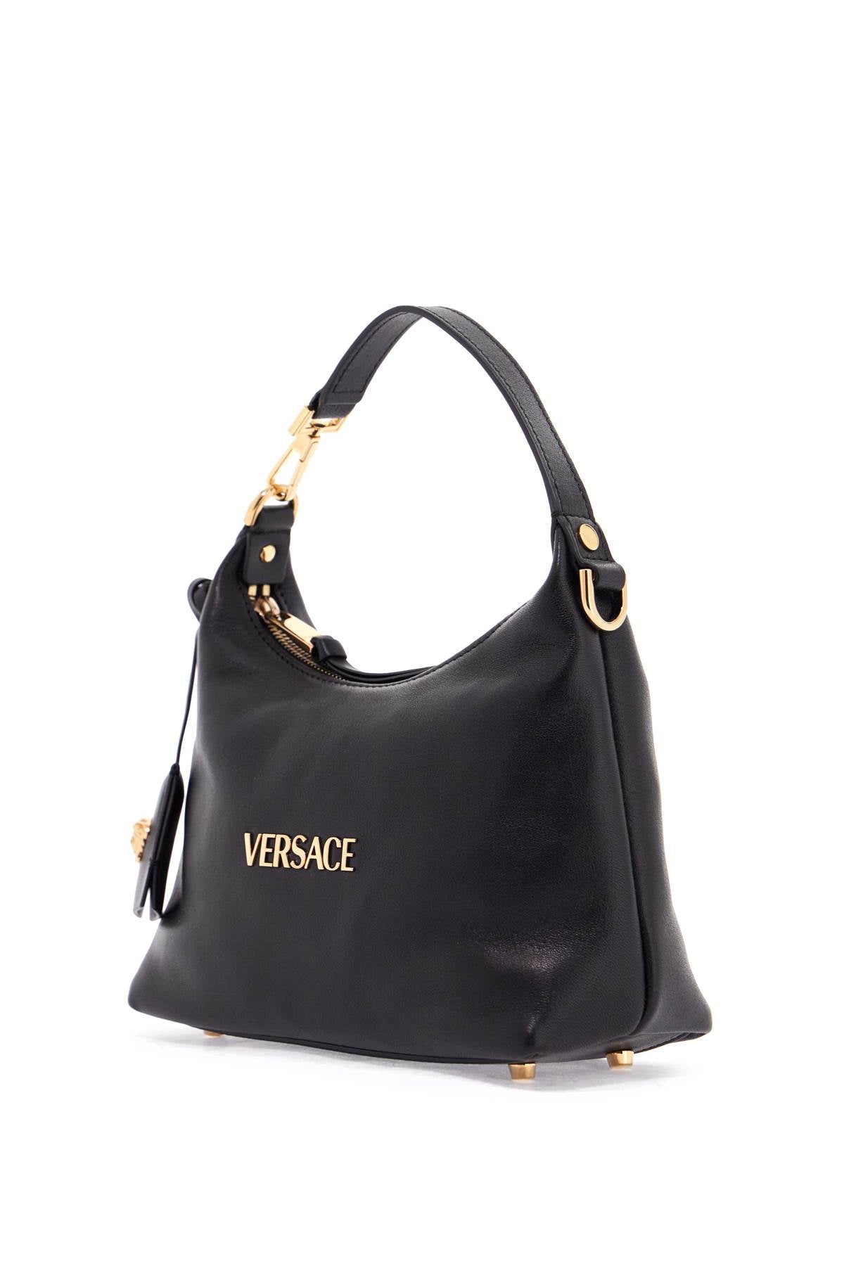 Versace Versace Nappa Leather Hobo Bag