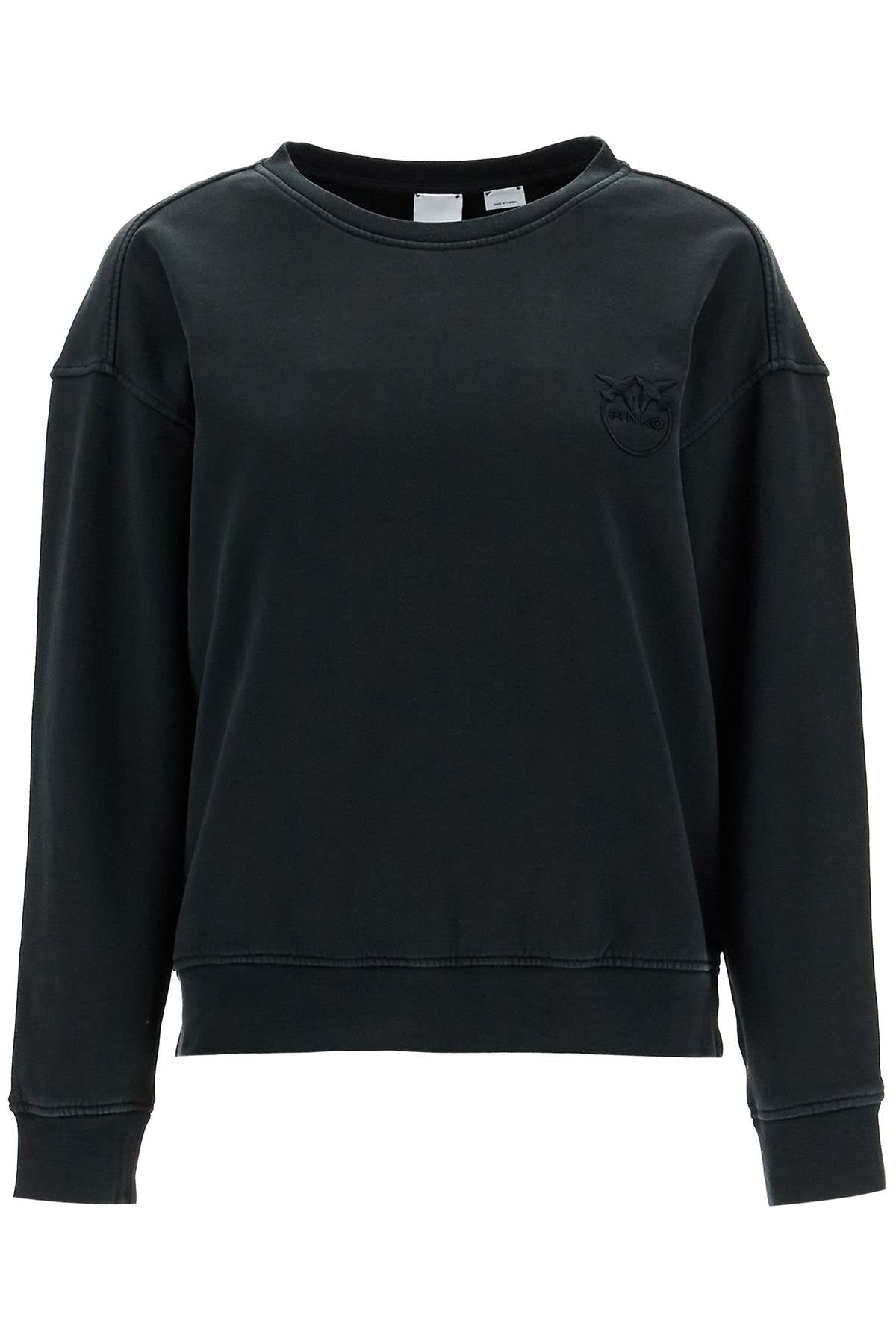 Pinko 'Embroidered Logo Crewneck