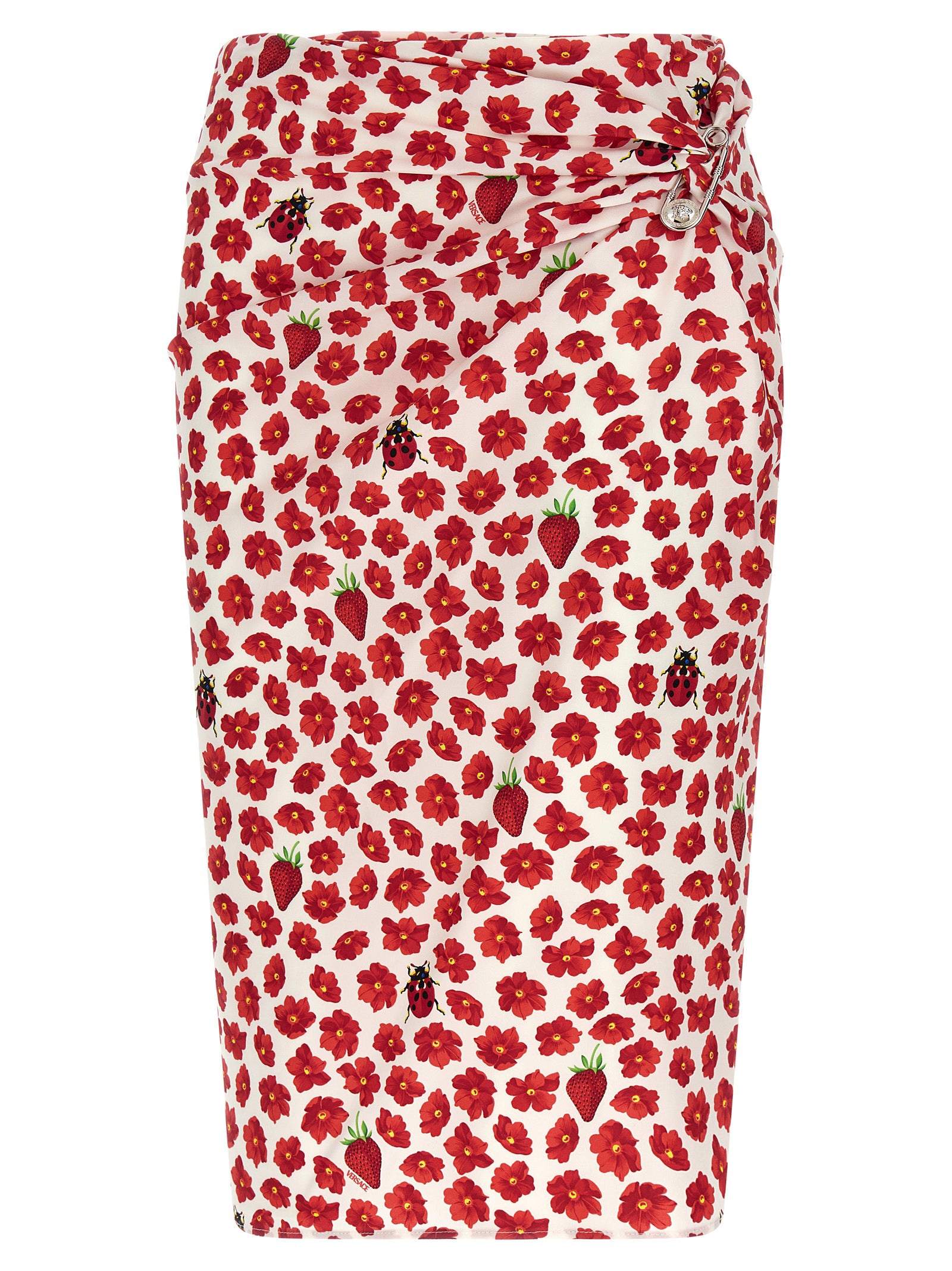 Versace 'Strawberry Garden' Skirt