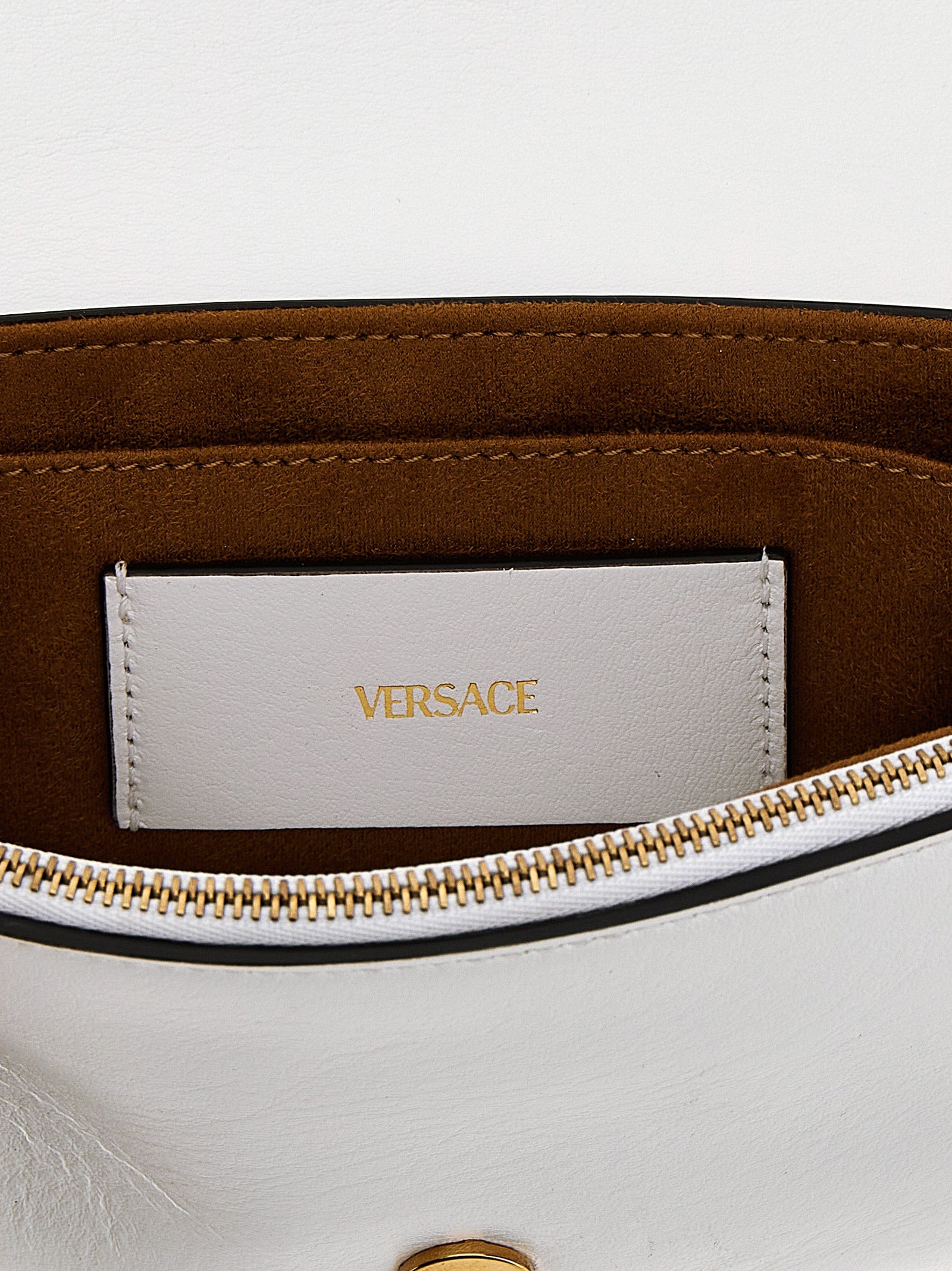 Versace 'Mini Versace Tag' Crossbody Bag