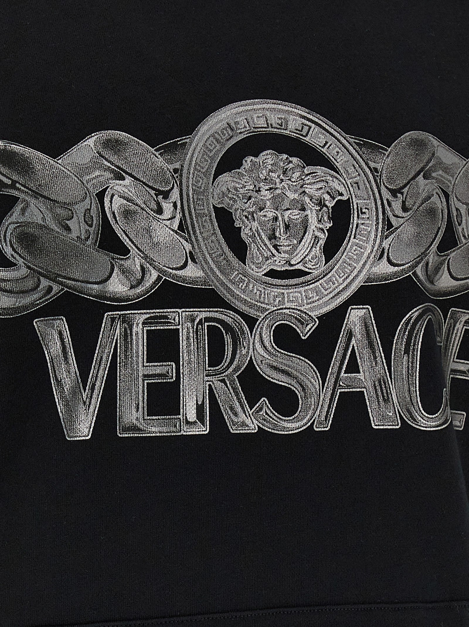 Versace Logo Print Sweatshirt