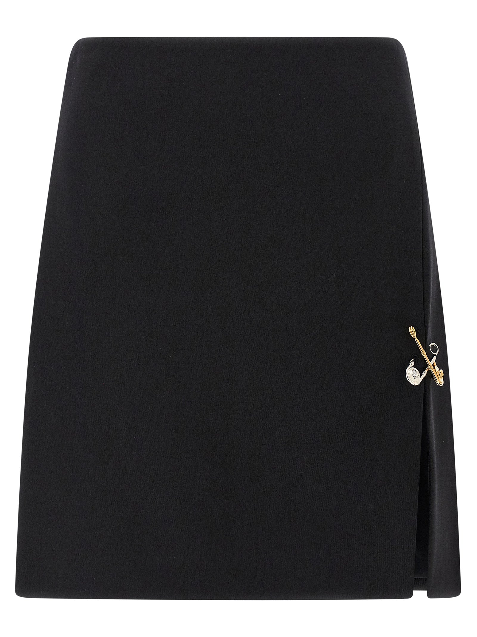 Versace 'Safety Pin' Skirt