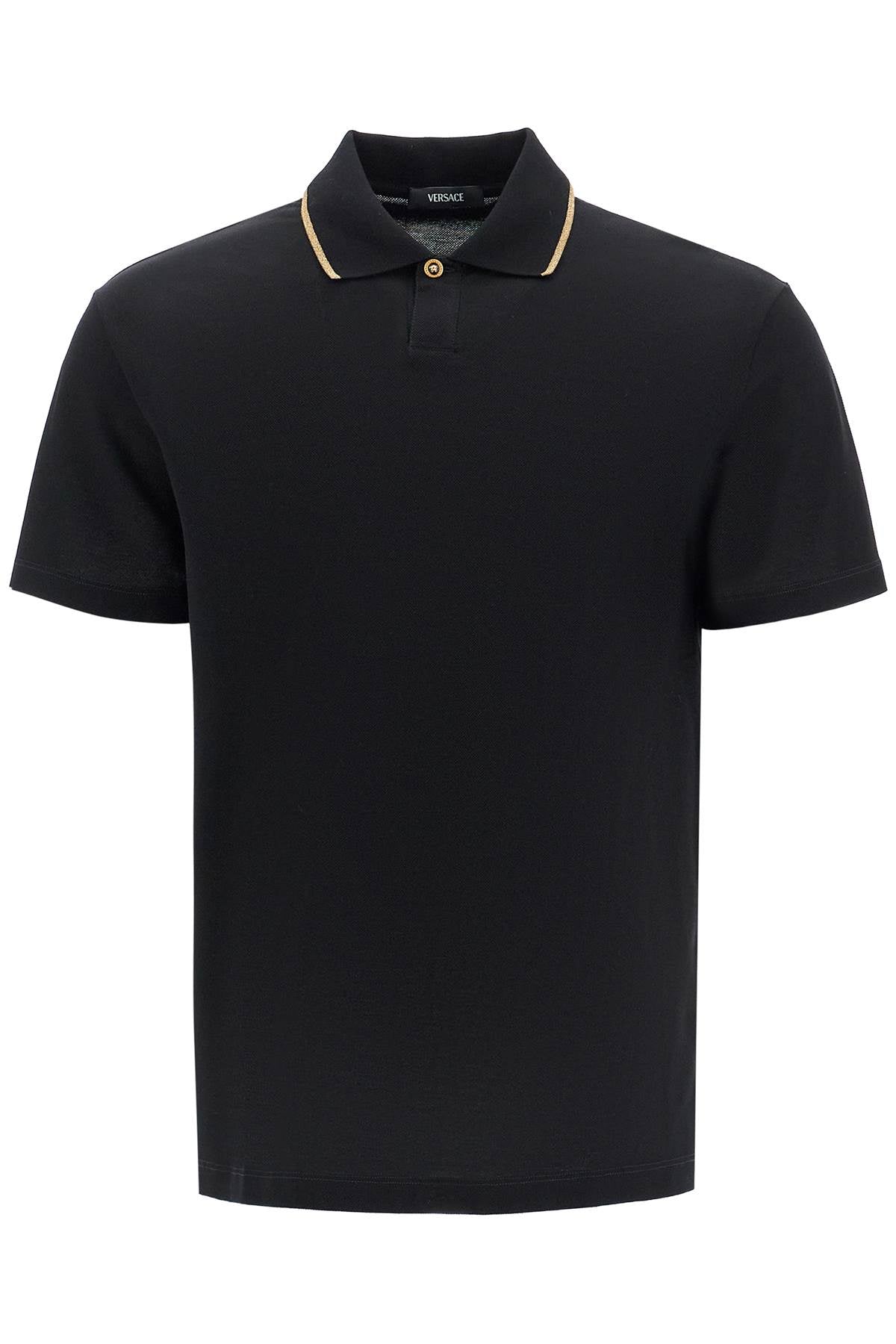 Versace Cotton Piquã© Polo Shirt