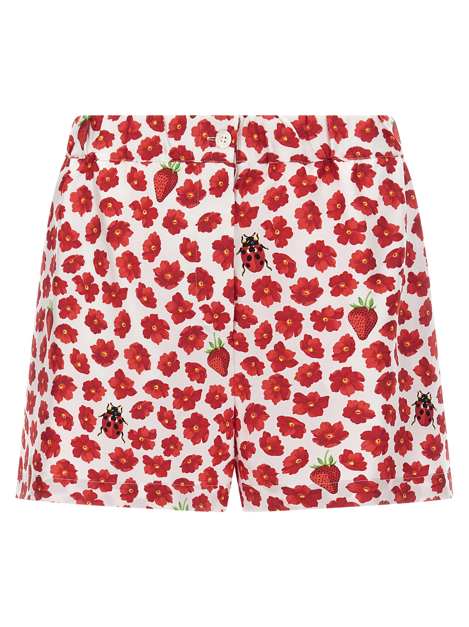 Versace 'Strawberry Garden' Shorts