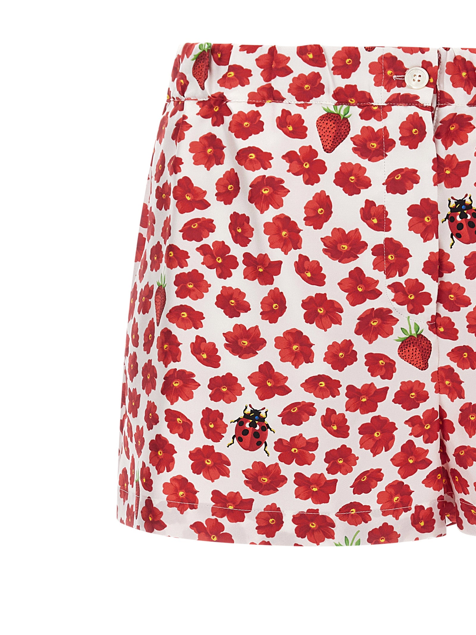 Versace 'Strawberry Garden' Shorts