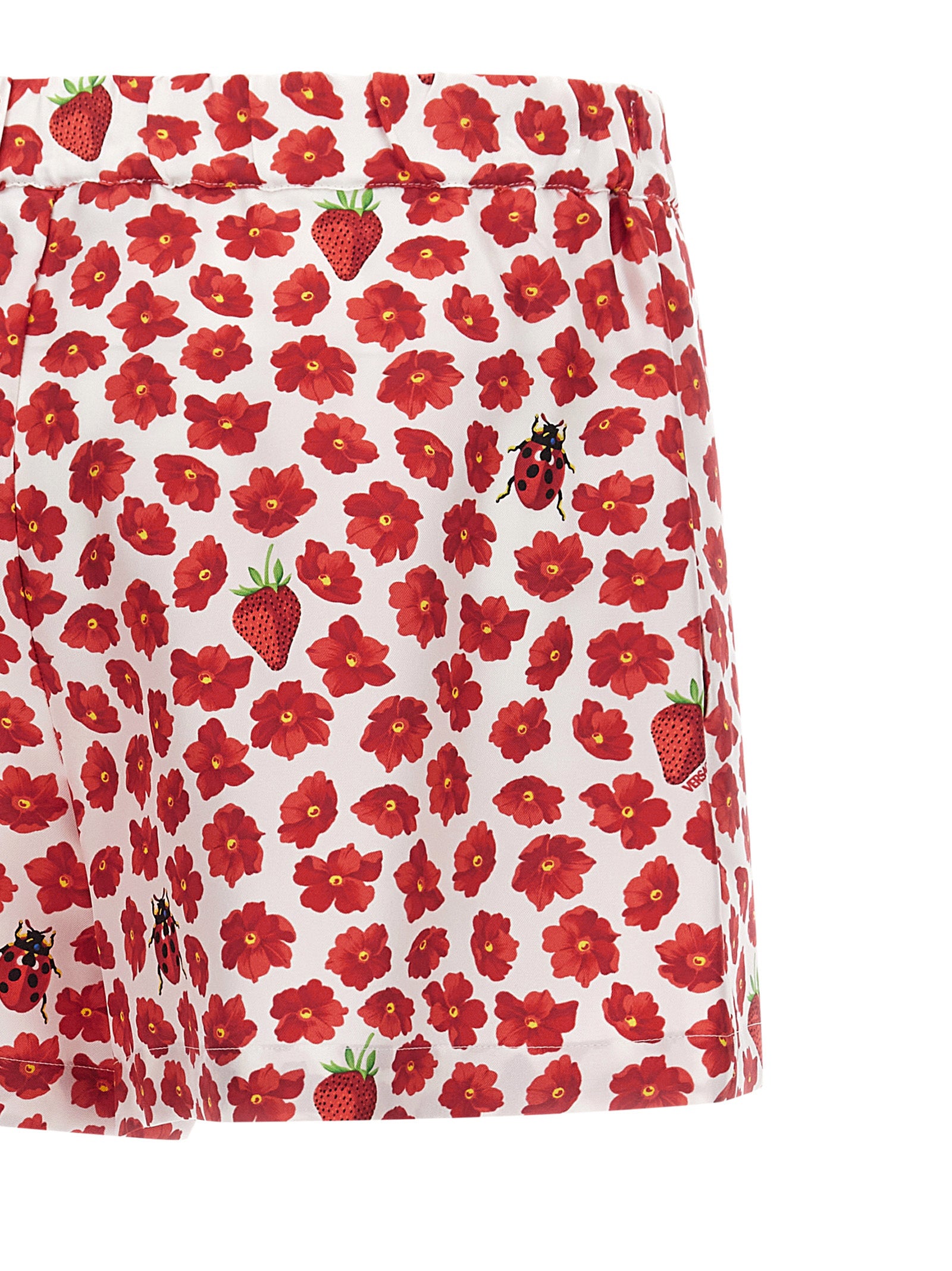 Versace 'Strawberry Garden' Shorts