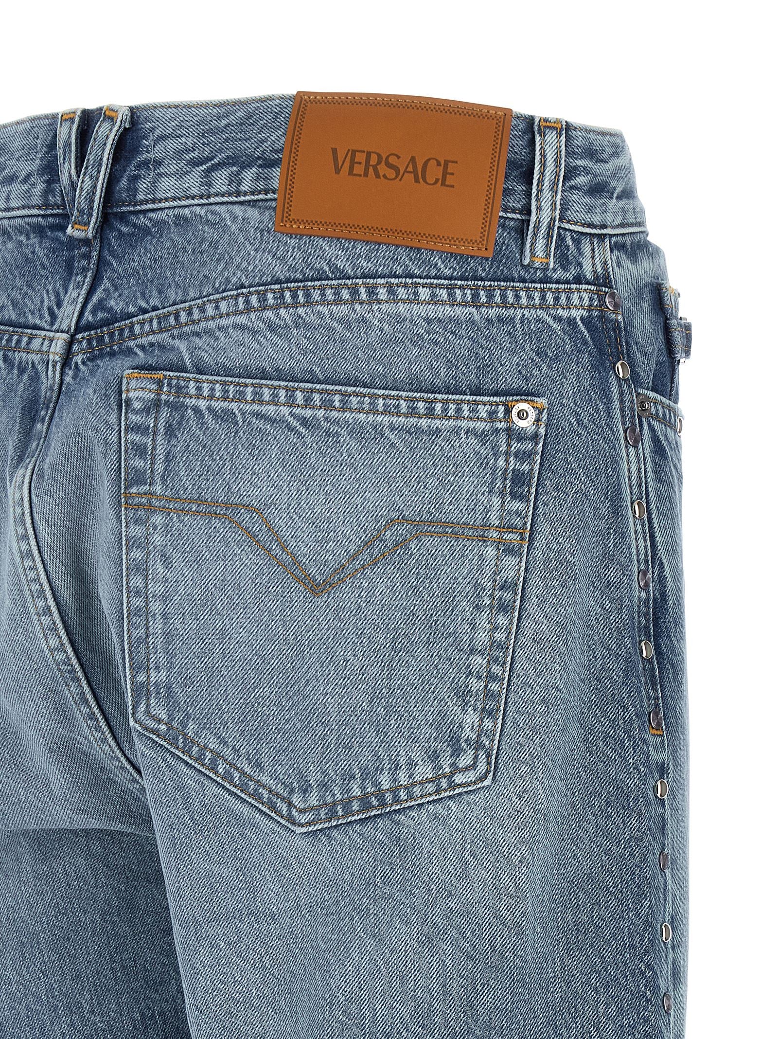 Versace Studded Jeans