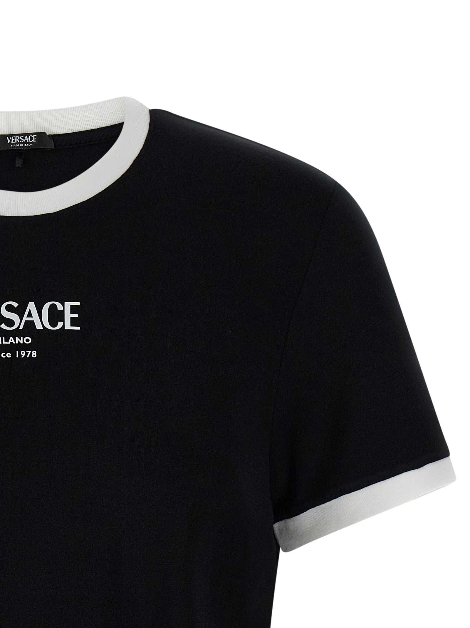 Versace Logo Print T-Shirt