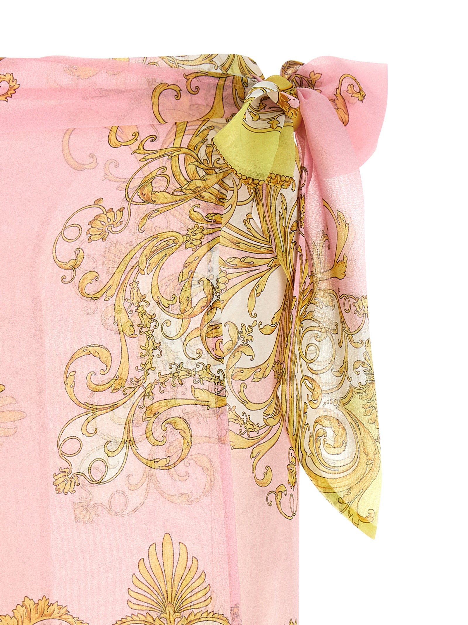 Versace 'Spring Barocco' Beach Cover-Up Skirt