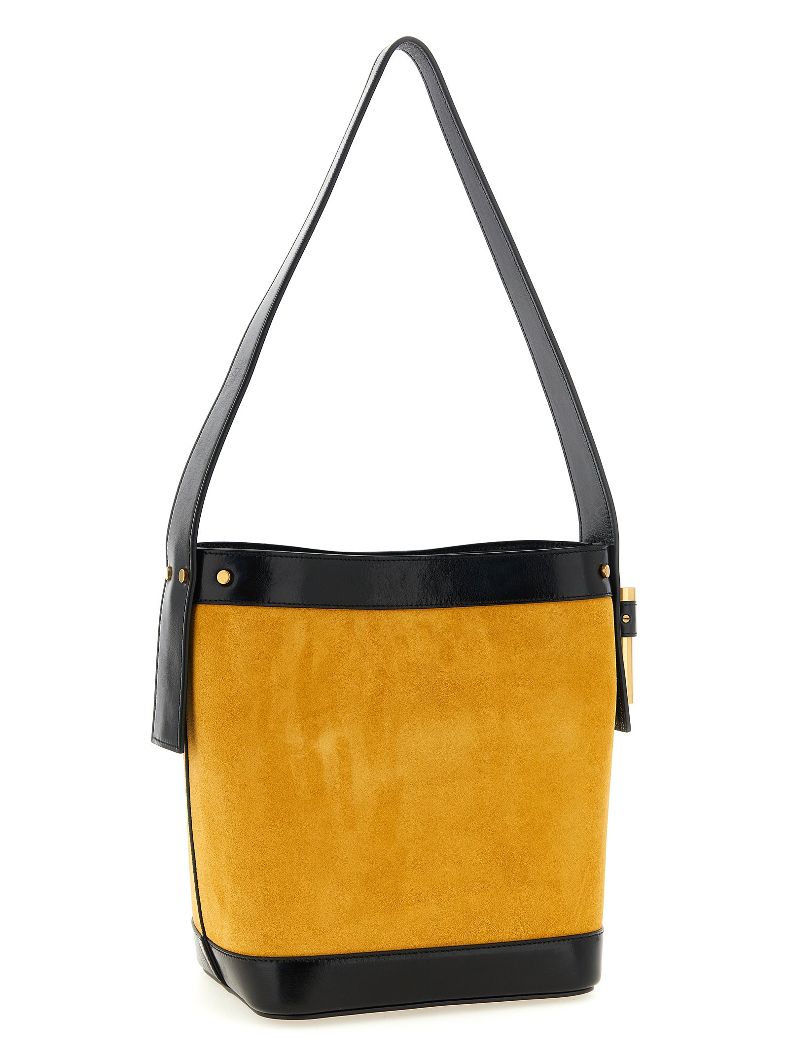 Versace 'Pivot' Small Bucket Bag