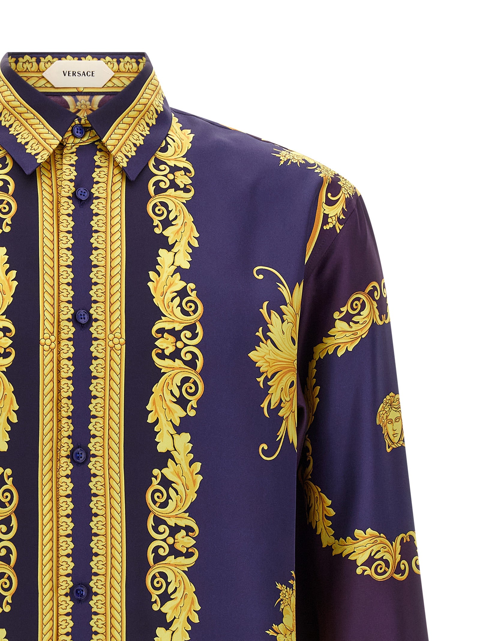 Versace 'New Barocco' Twill Shirt