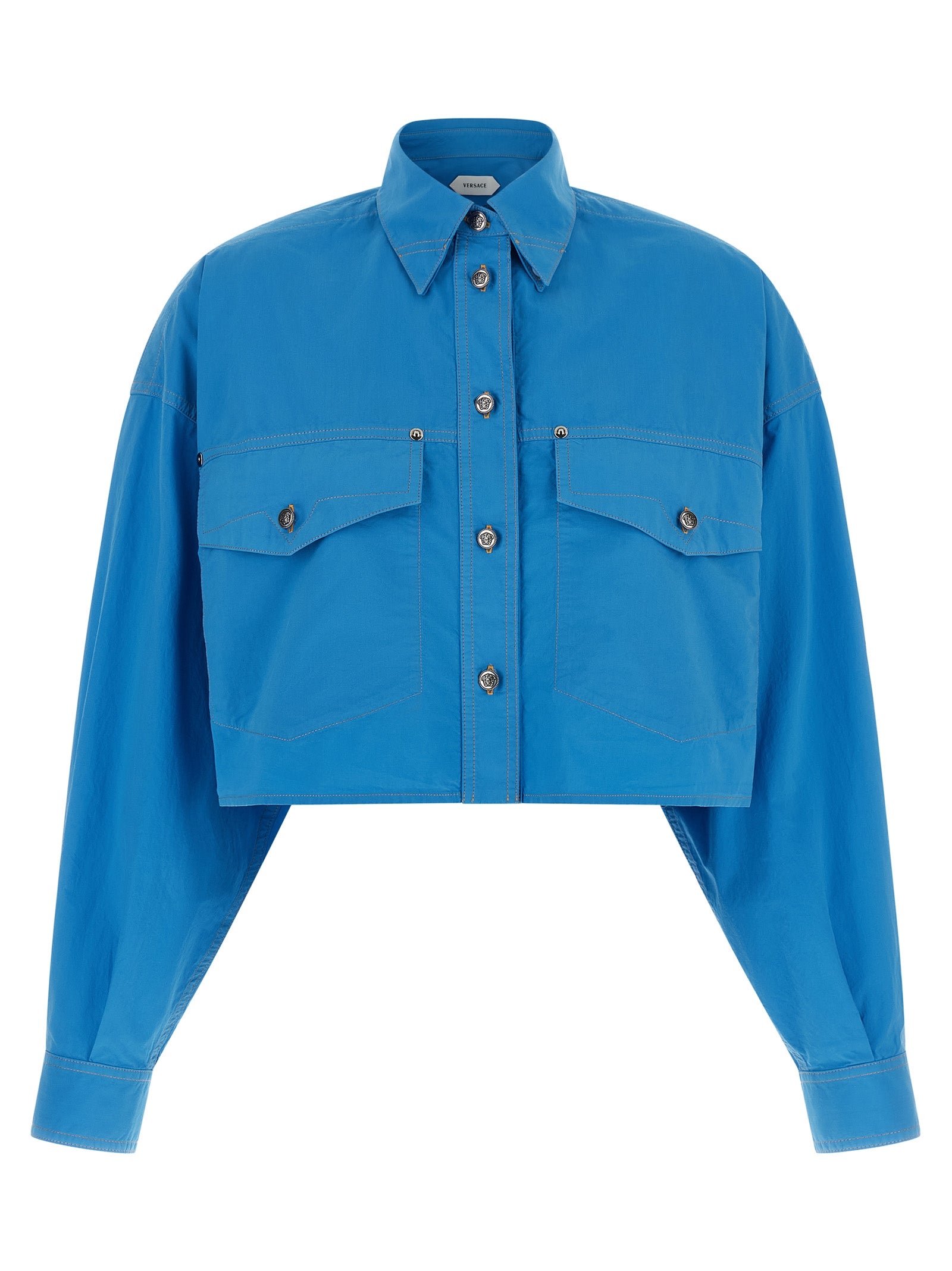 Versace 'Medusa' Button Shirt