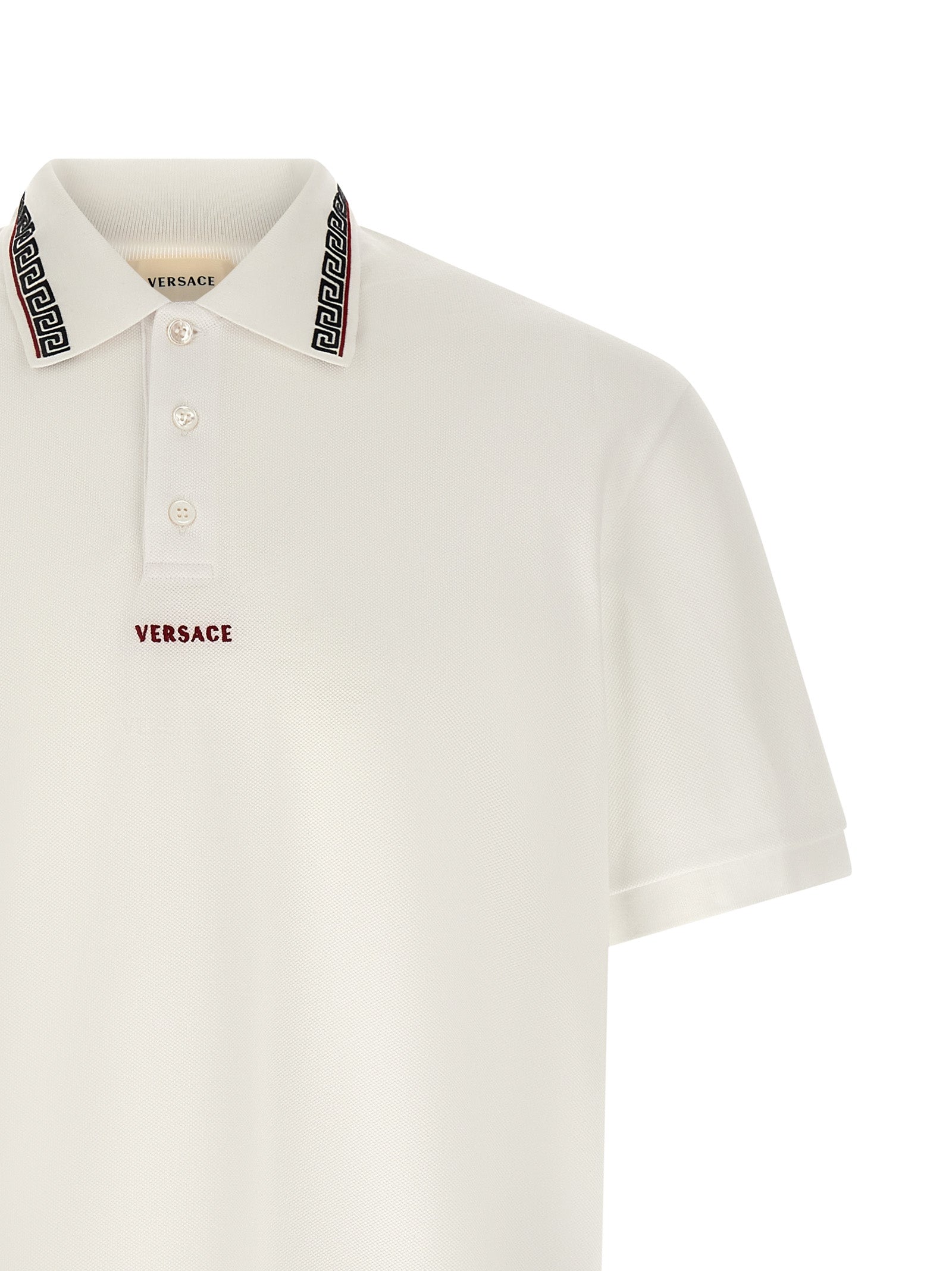 Versace 'Greca' Polo Shirt