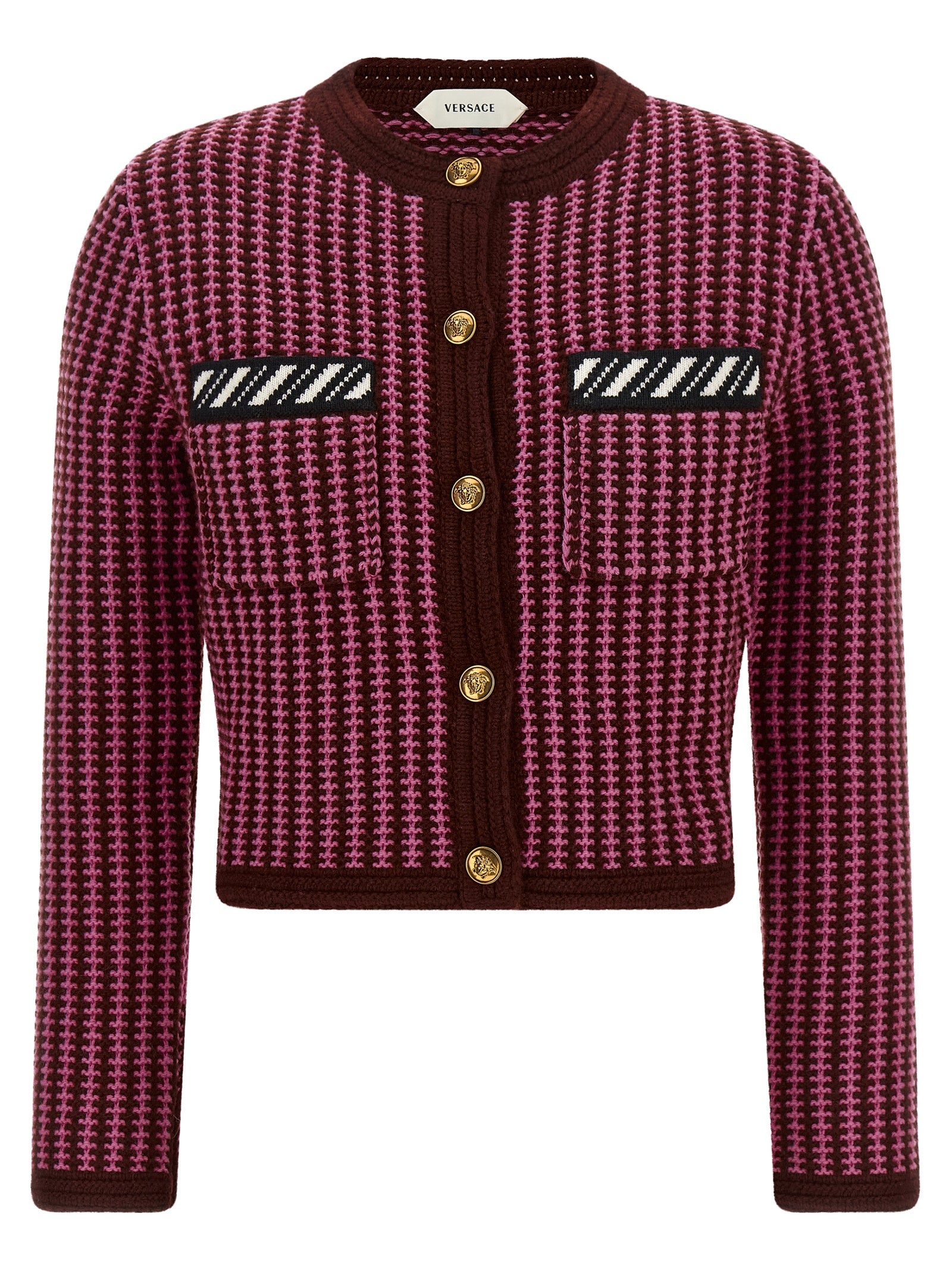 Versace Crochet Cardigan