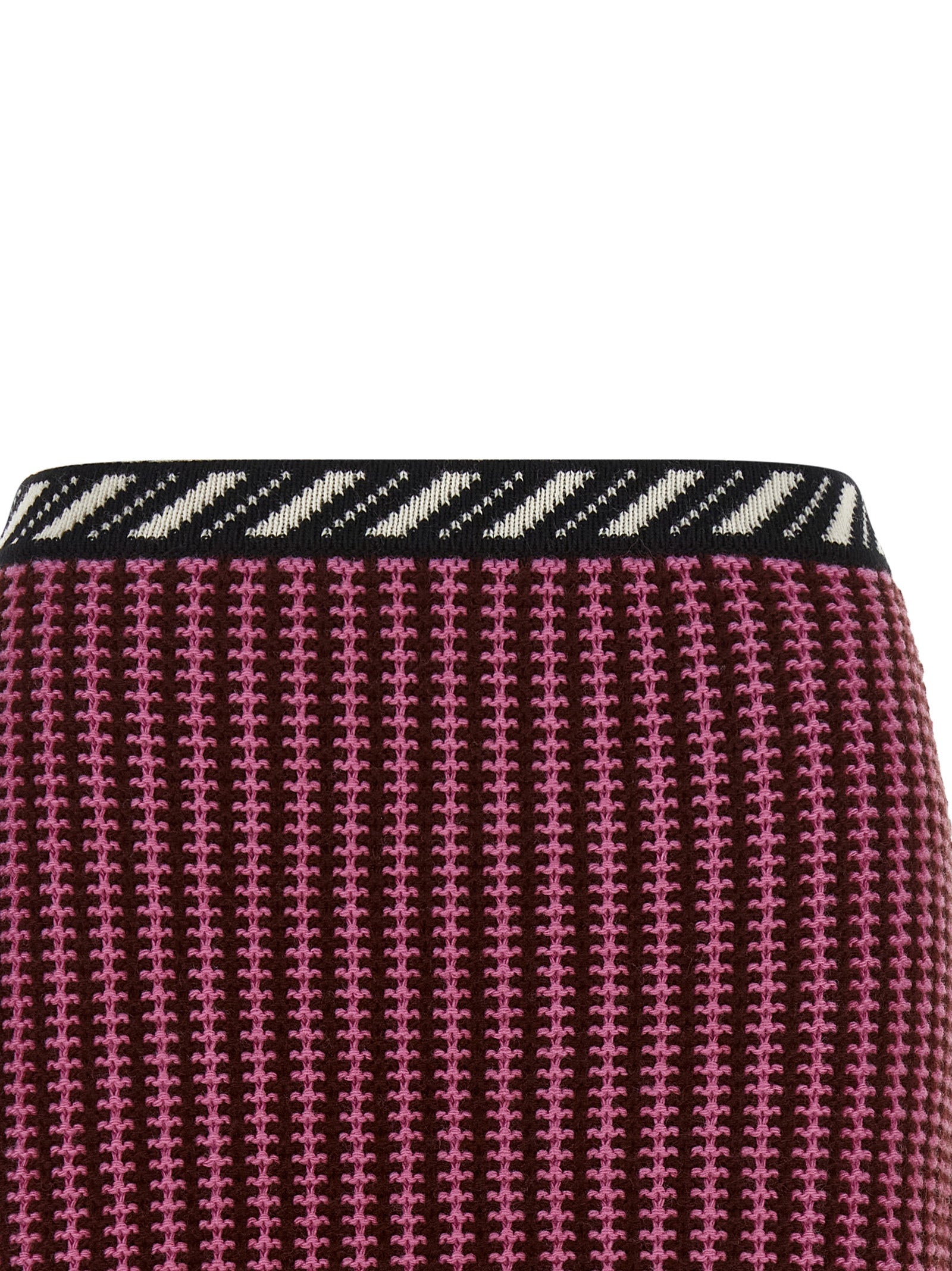 Versace Crochet Knit Skirt