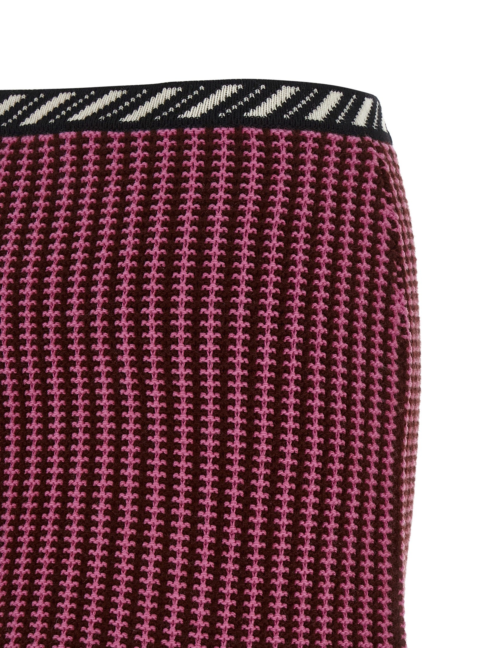 Versace Crochet Knit Skirt