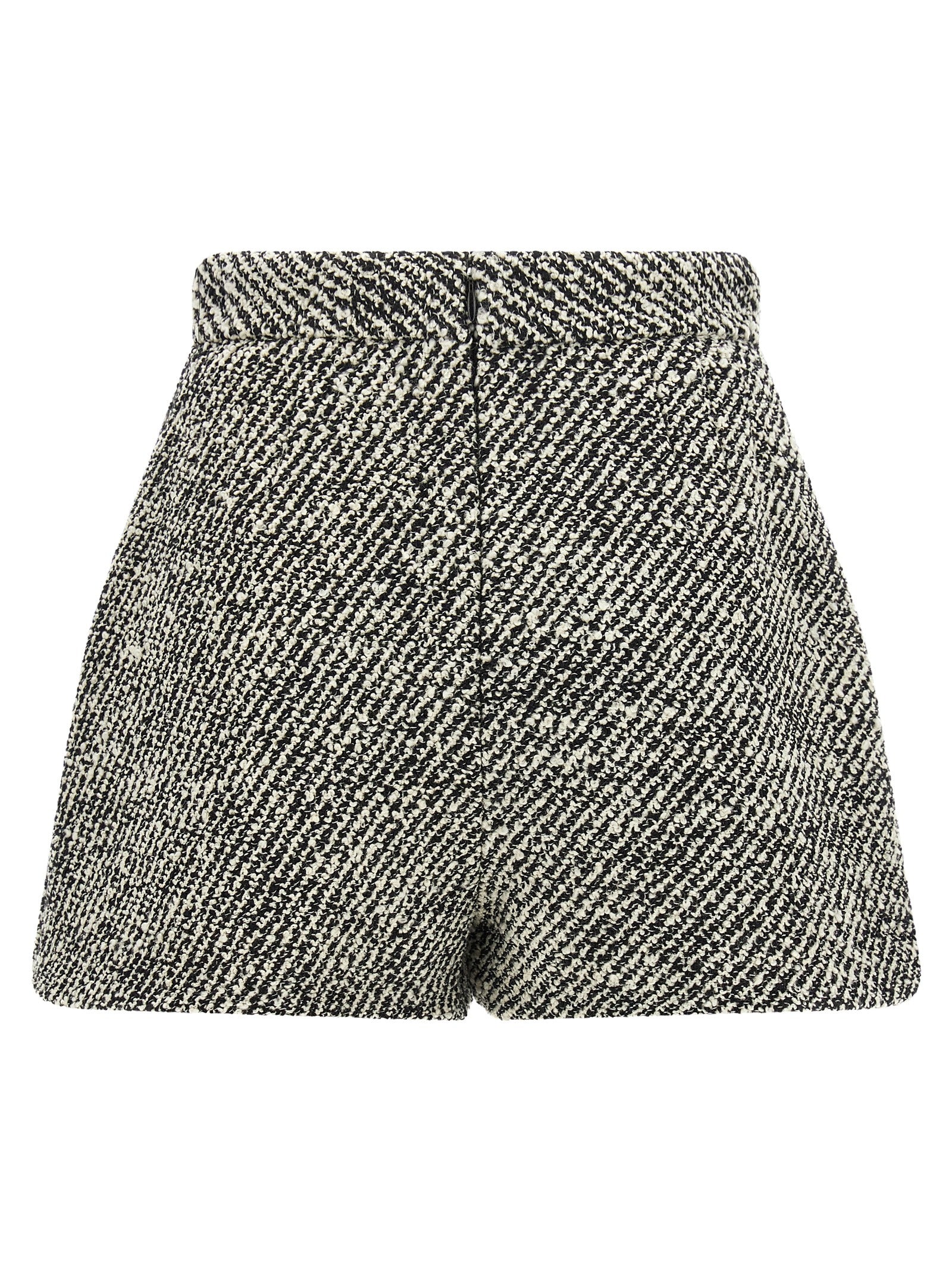 Versace Bouclé Wool Shorts