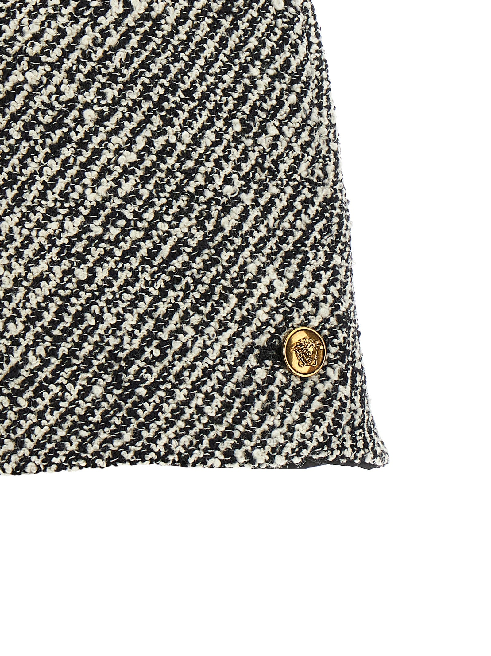 Versace Bouclé Wool Shorts