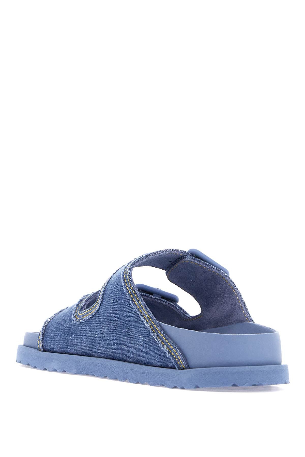 Birkenstock 1774 Arizona Denim Slide Sand