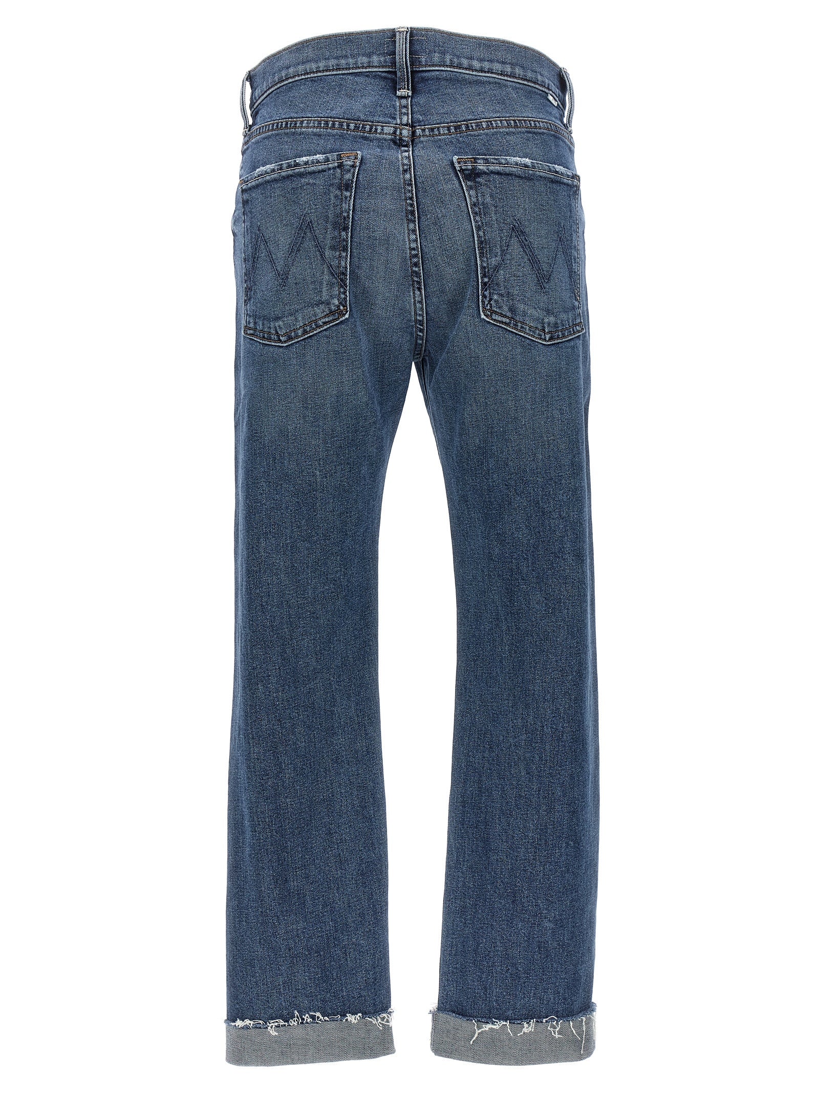 Mother 'The Scrapper Cuff Ankle Fray' Jeans