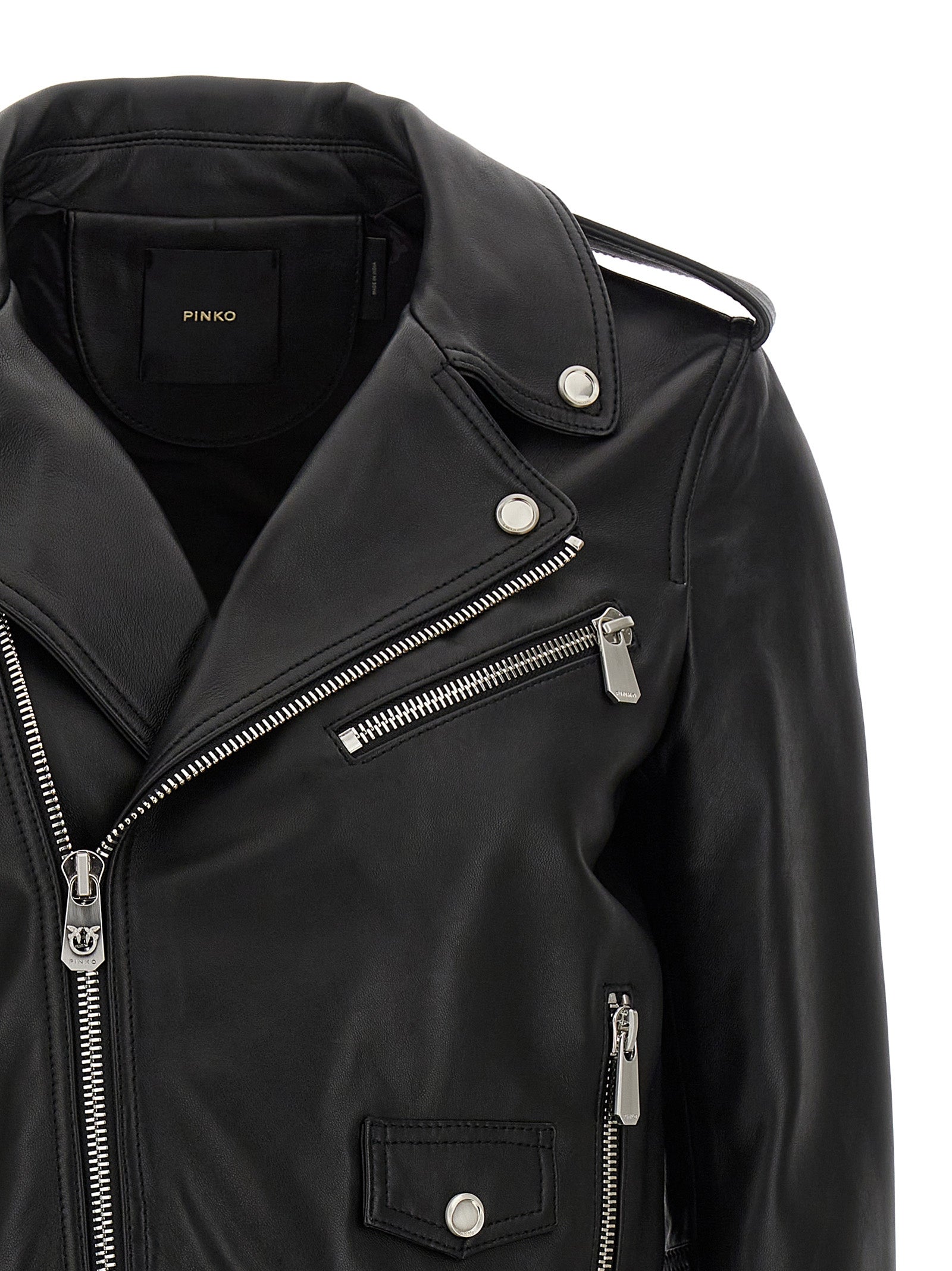 Pinko 'Costa Rica' Biker Jacket