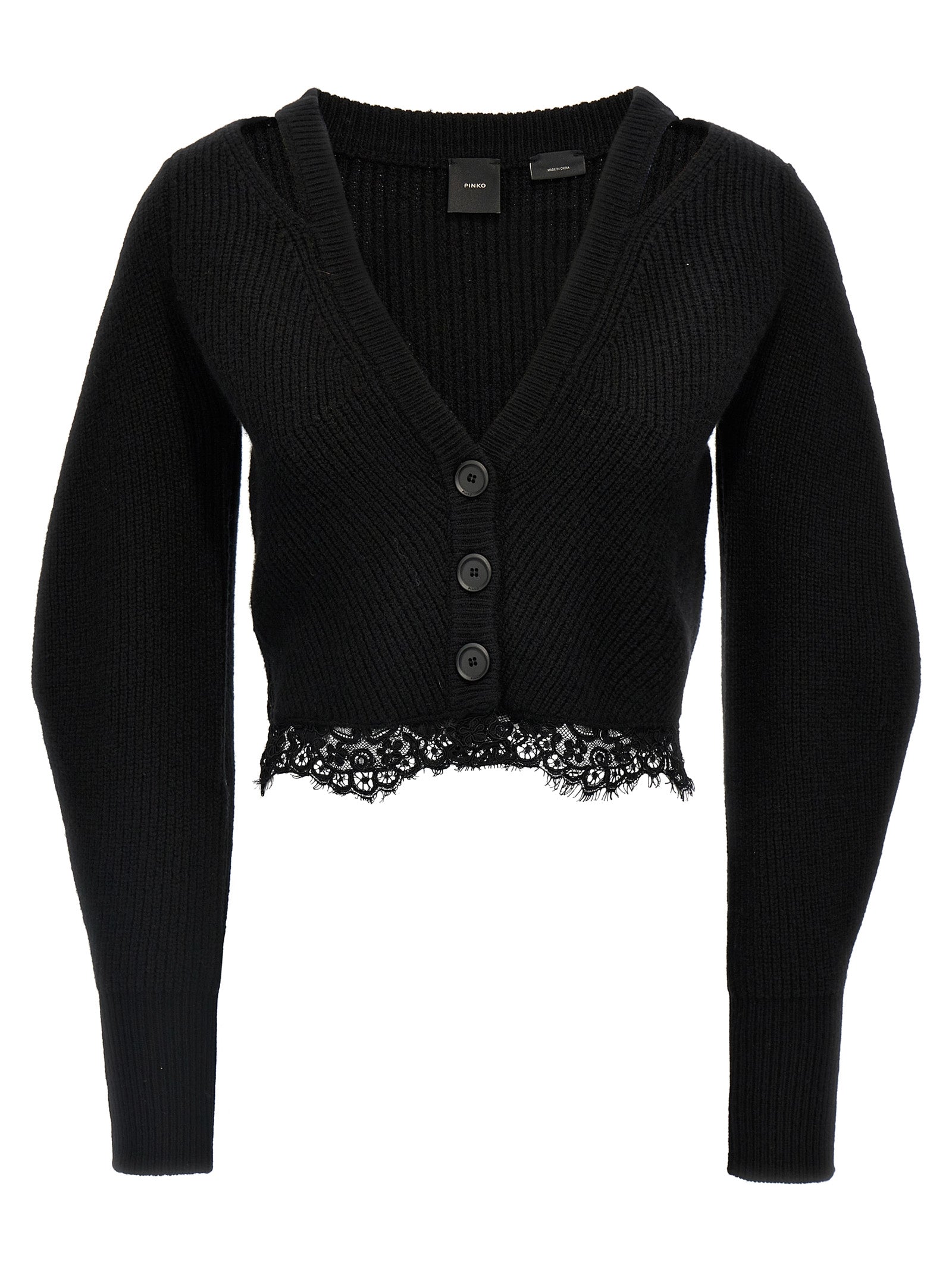 Pinko 'Dosaggio' Cropped Cardigan