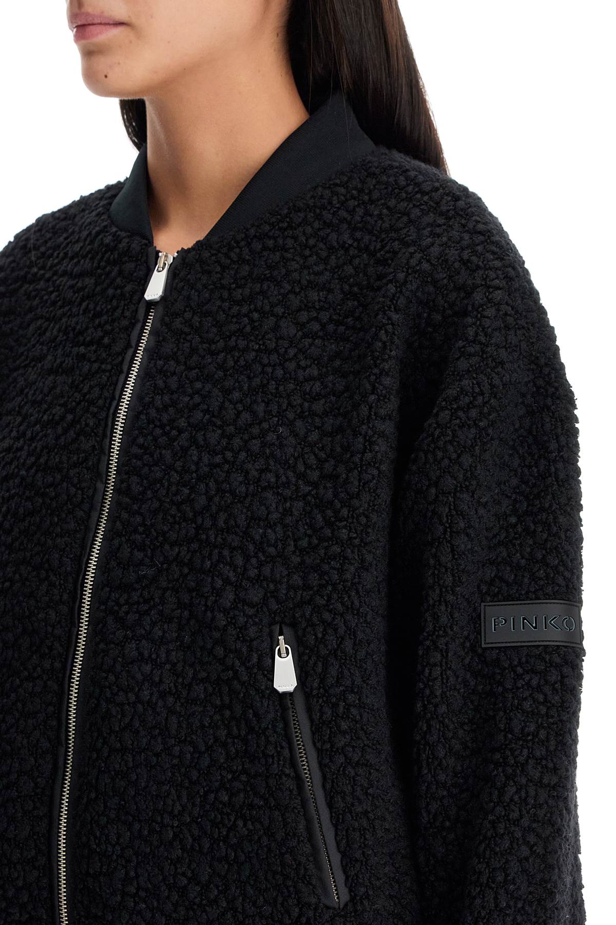 Pinko Teddy Bomber Jacket For