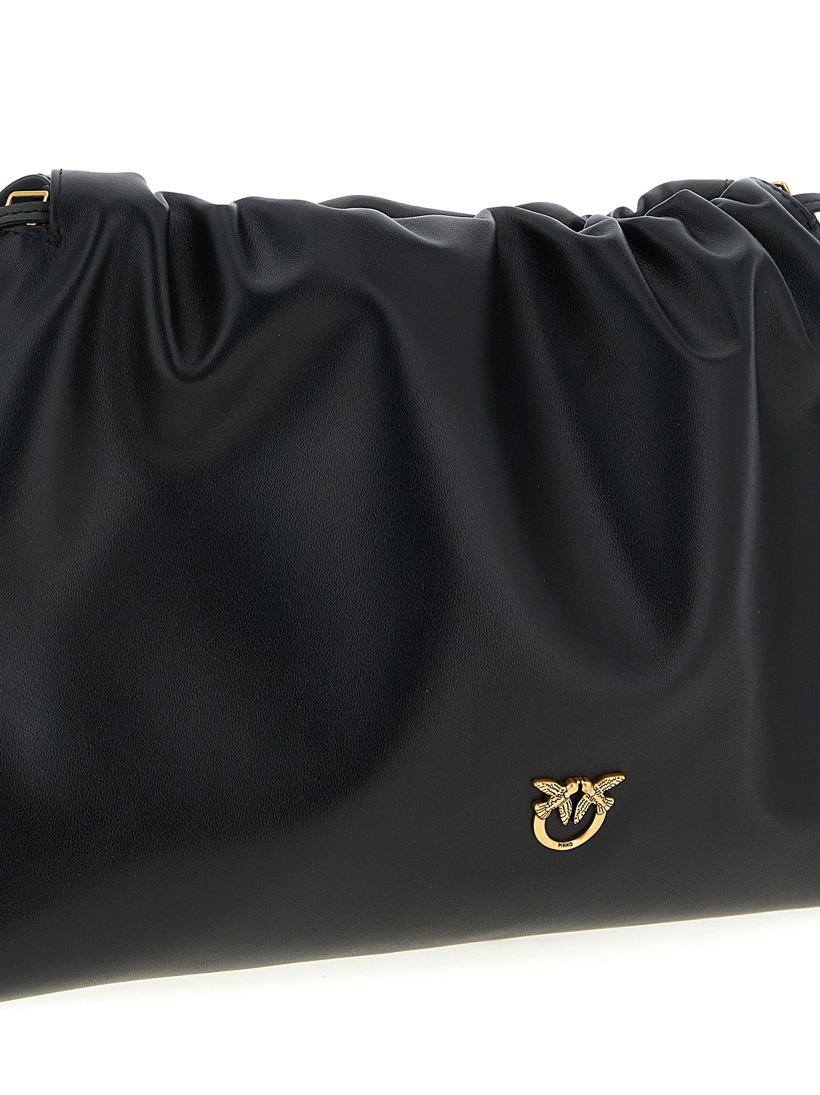 Pinko Maxi Leather Clutch