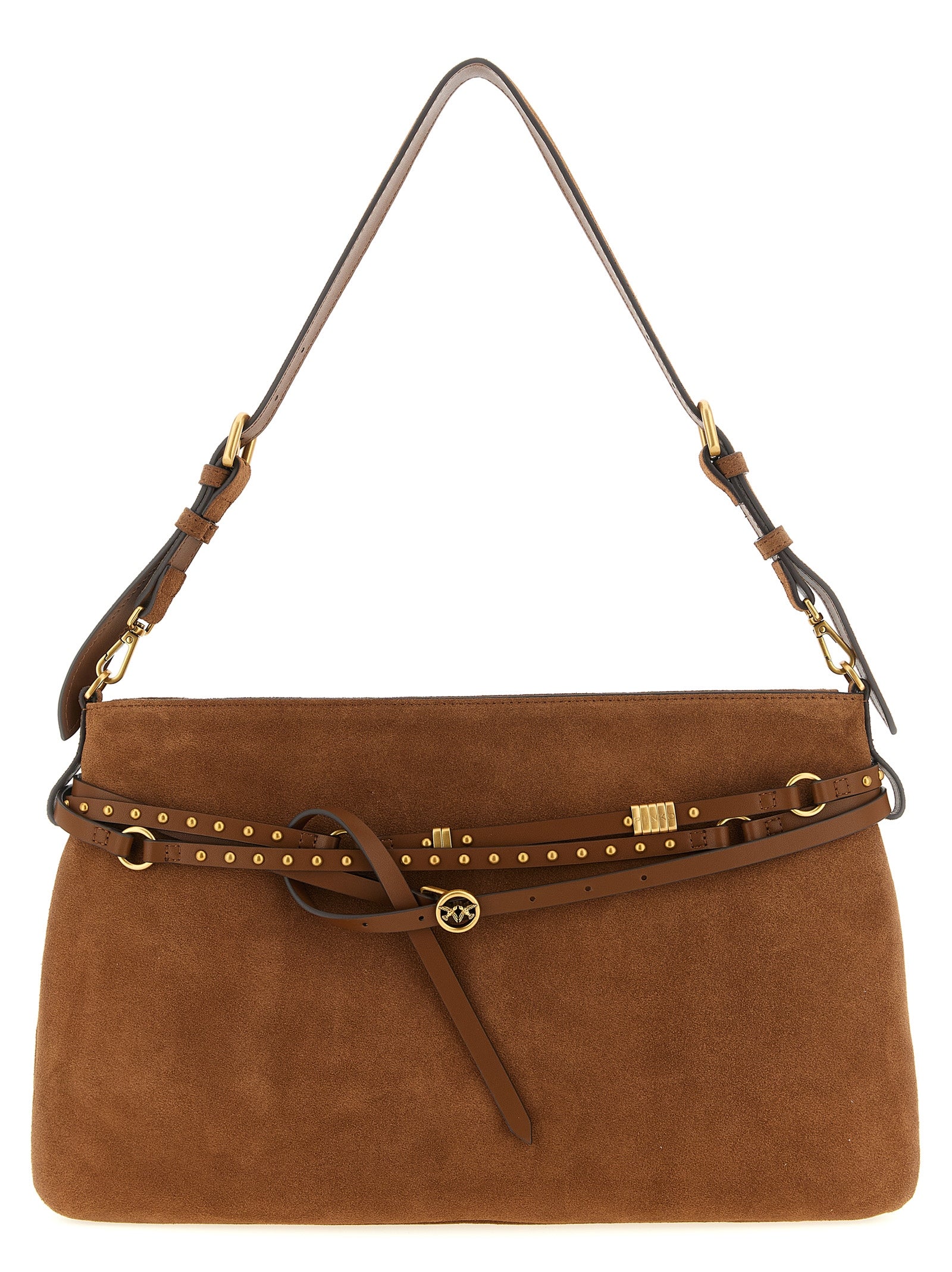 Pinko 'Belt' Large Shoulder Bag
