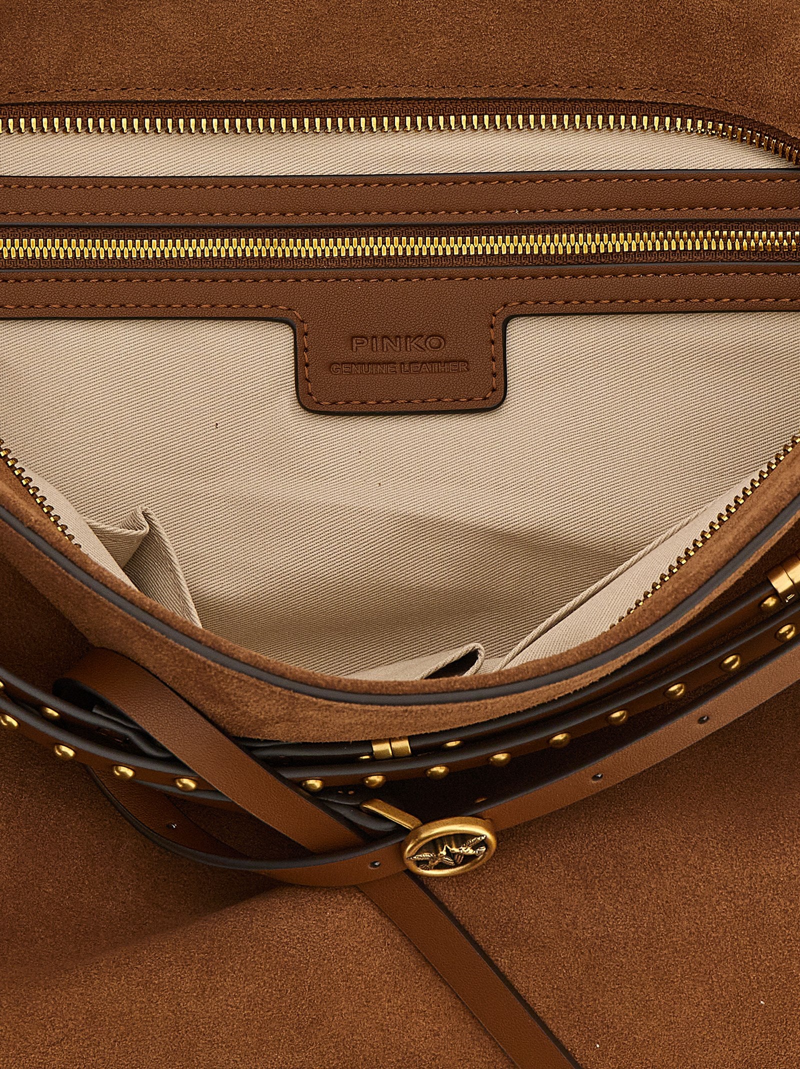 Pinko 'Belt' Large Shoulder Bag