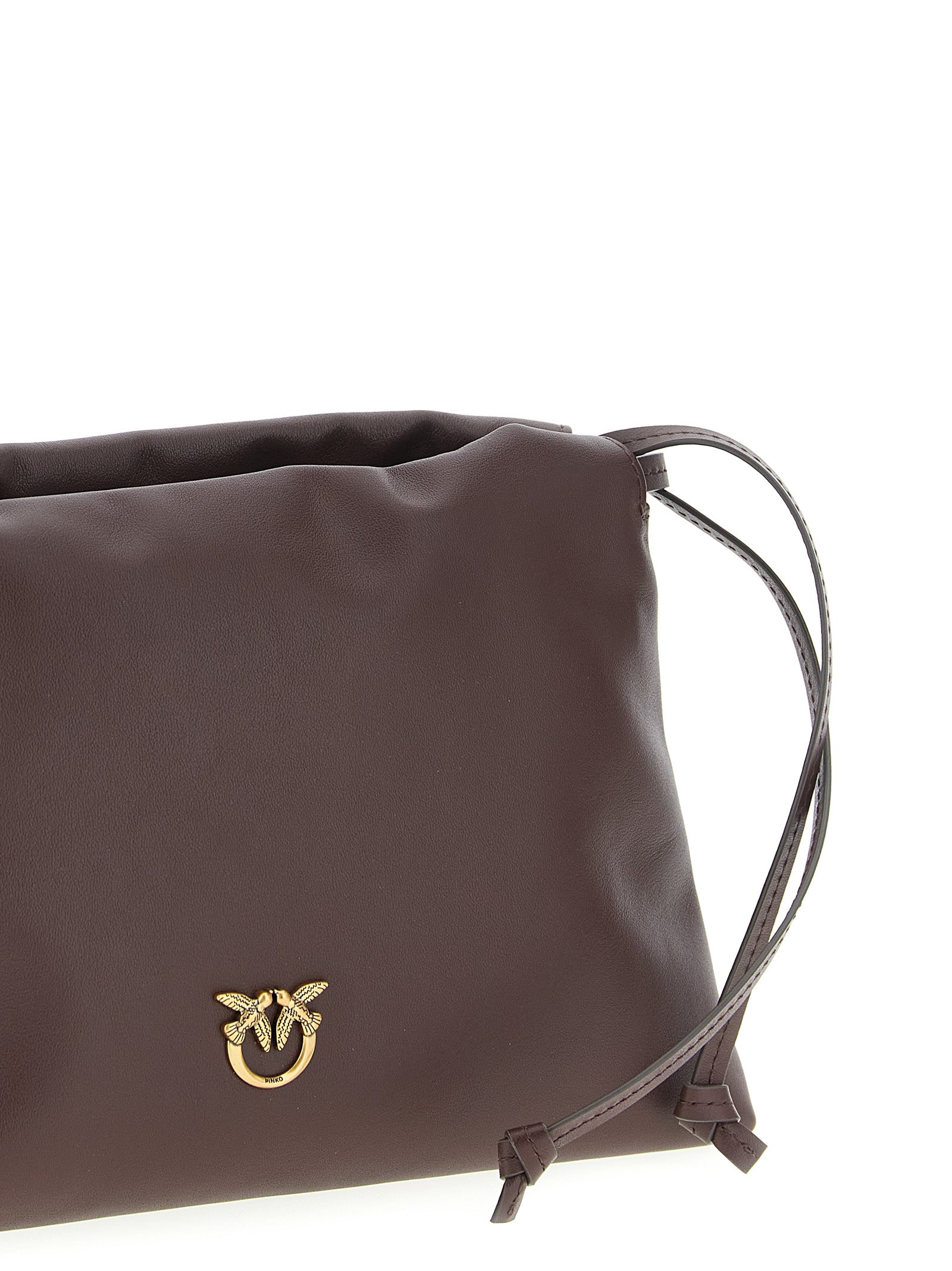 Pinko Mini Leather Clutch