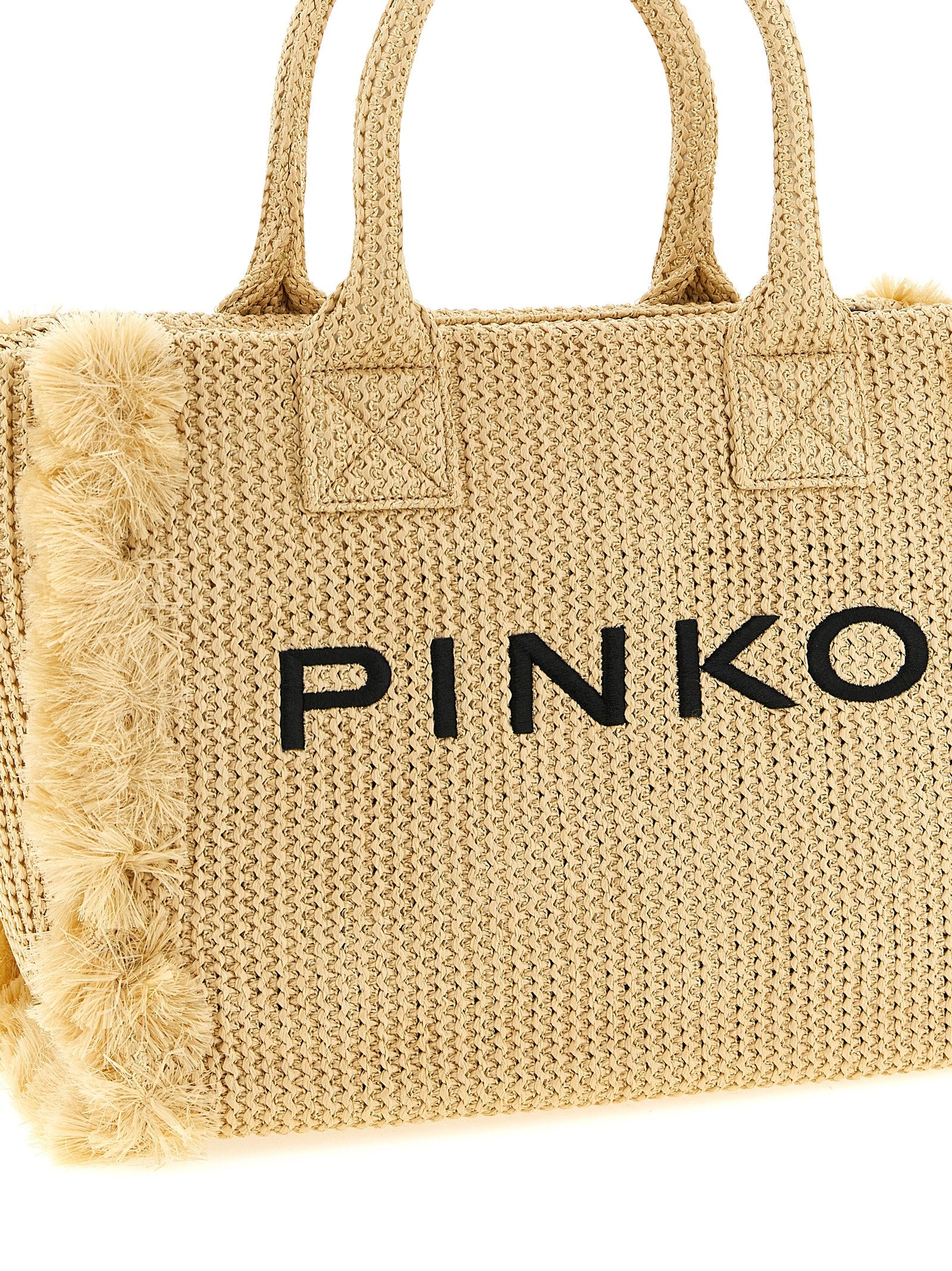 Pinko 'Beach' Large Shopping Bag