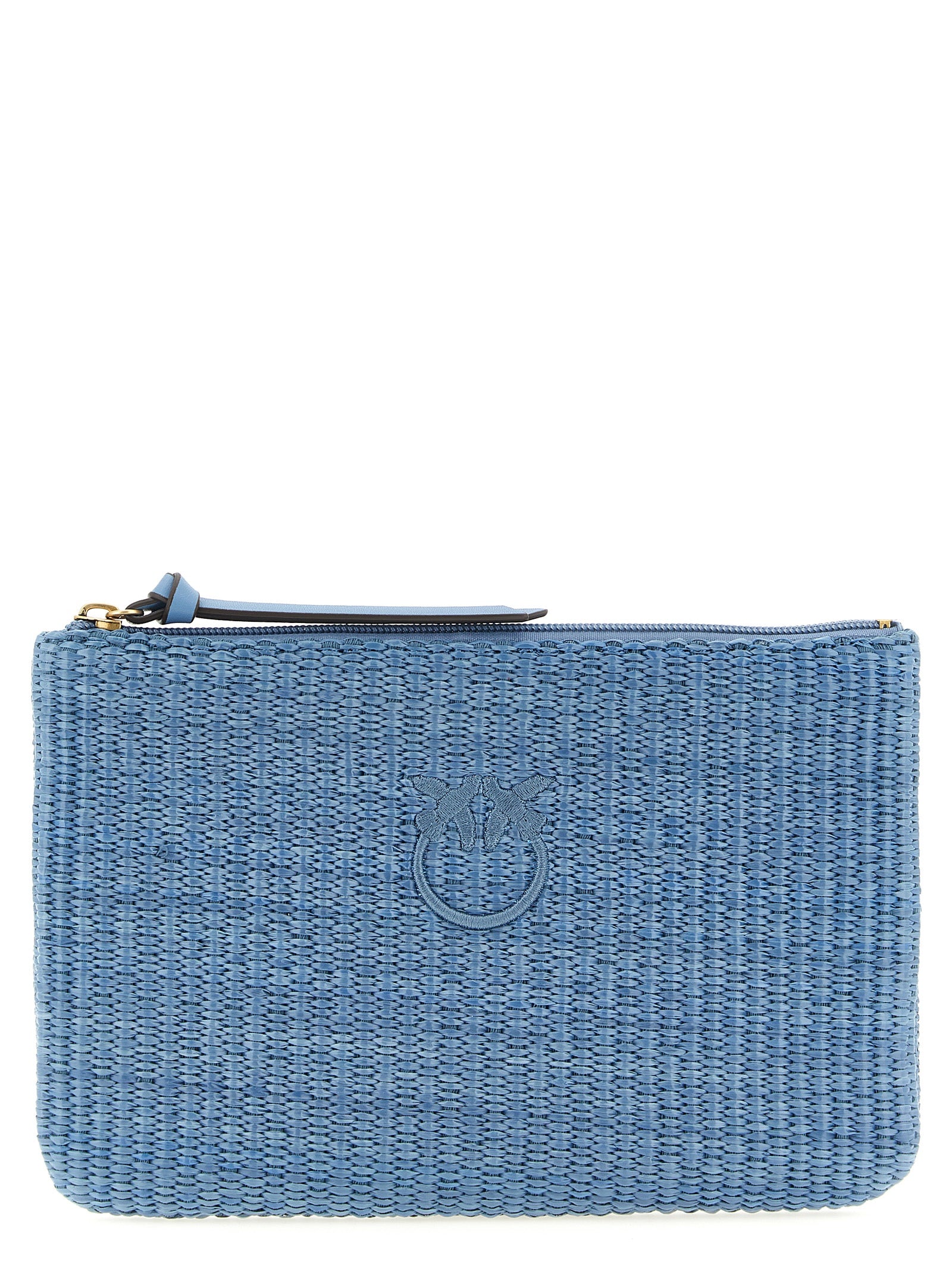 Pinko Raffia Clutch