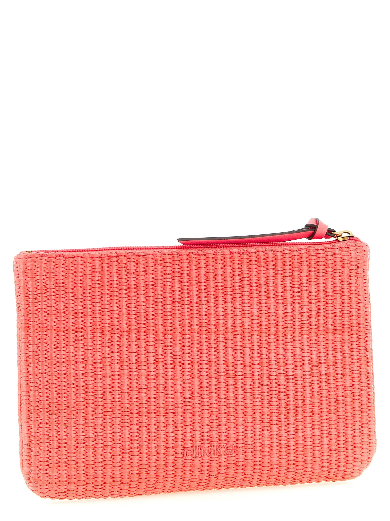 Pinko Raffia Clutch