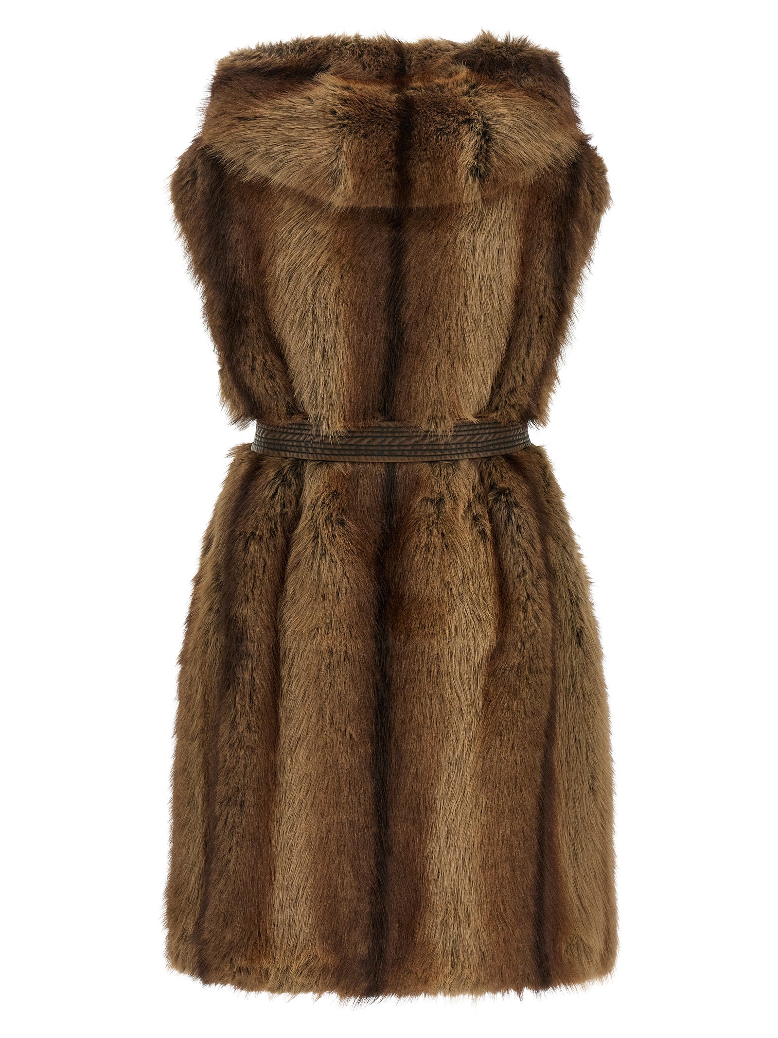 Pinko 'Galearis' Faux Fur Vest