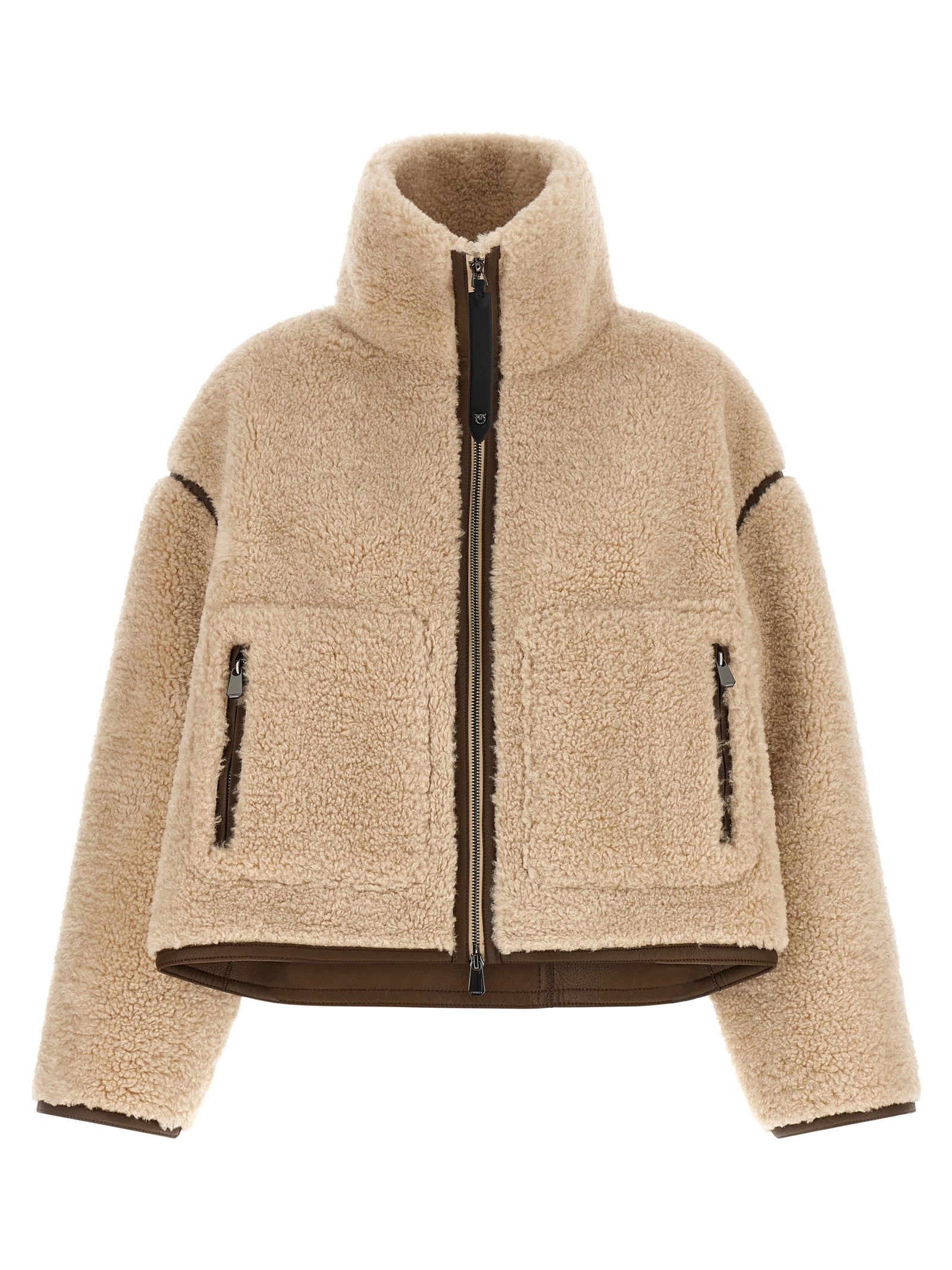 Pinko Teddy Cropped Jacket