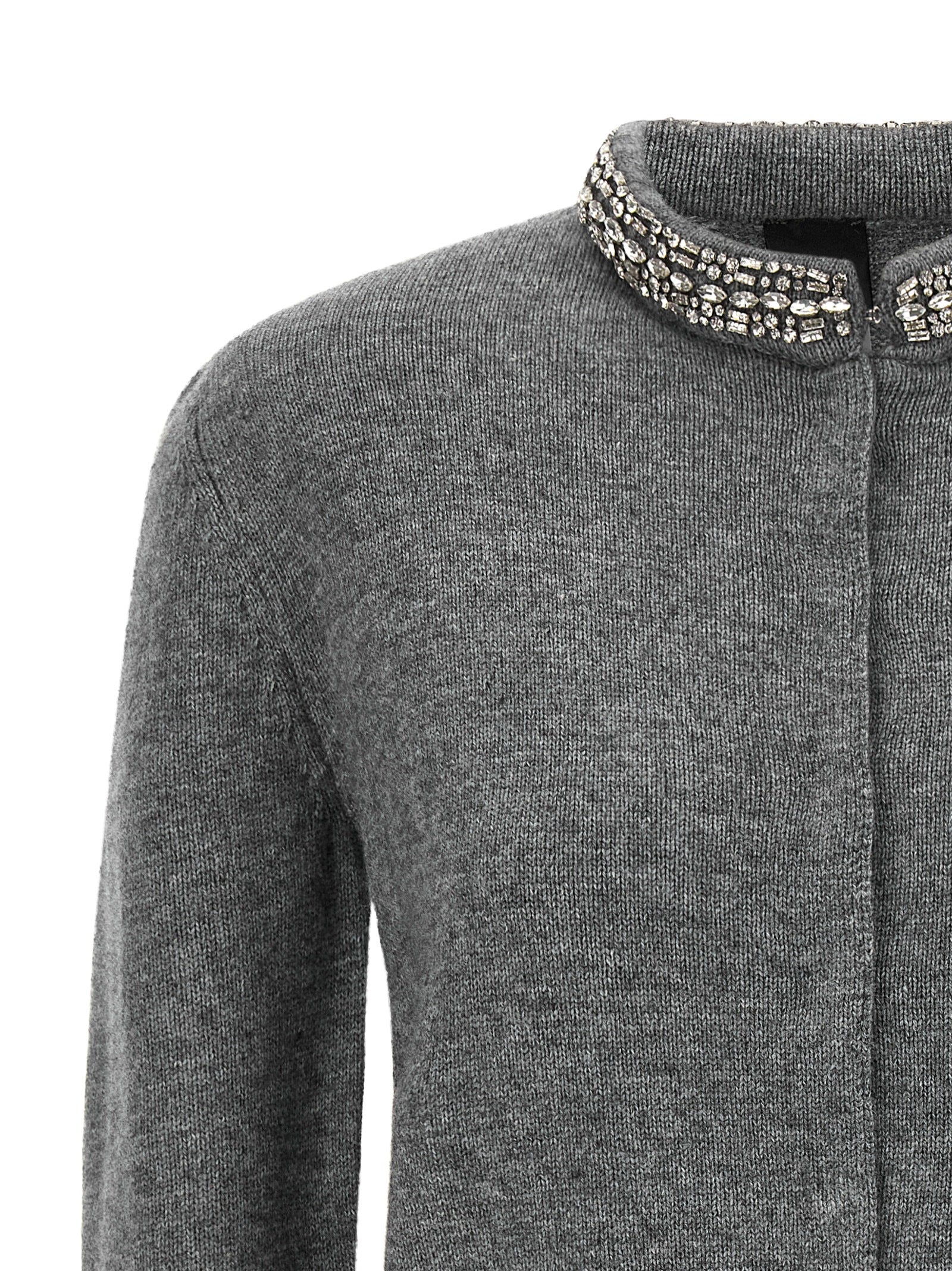 Pinko Jewel Collar Cardigan