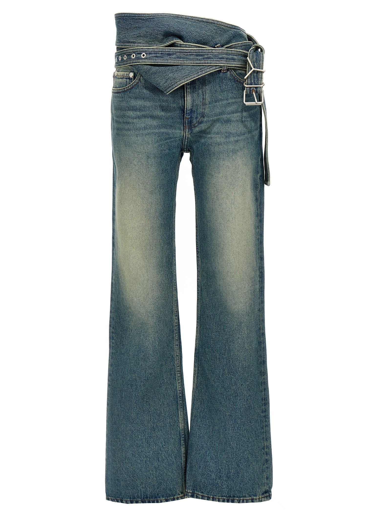 Y/Project 'Wrap Belt' Jeans