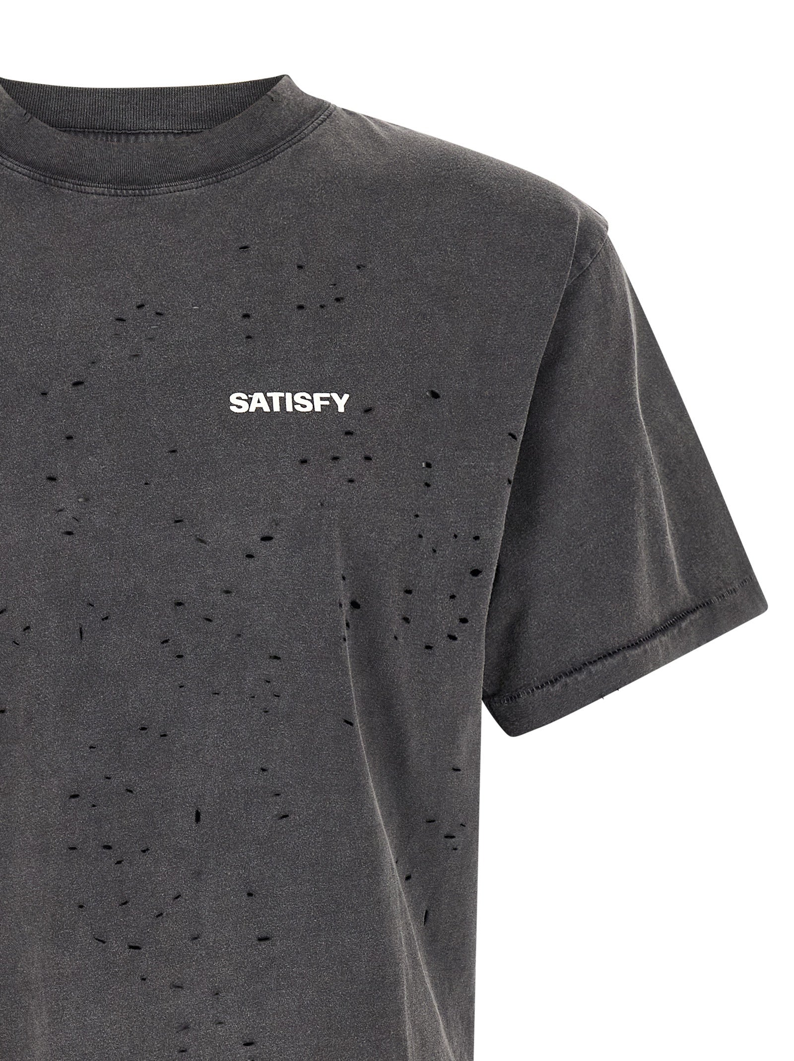 Satisfy T-Shirt With Openwork Details