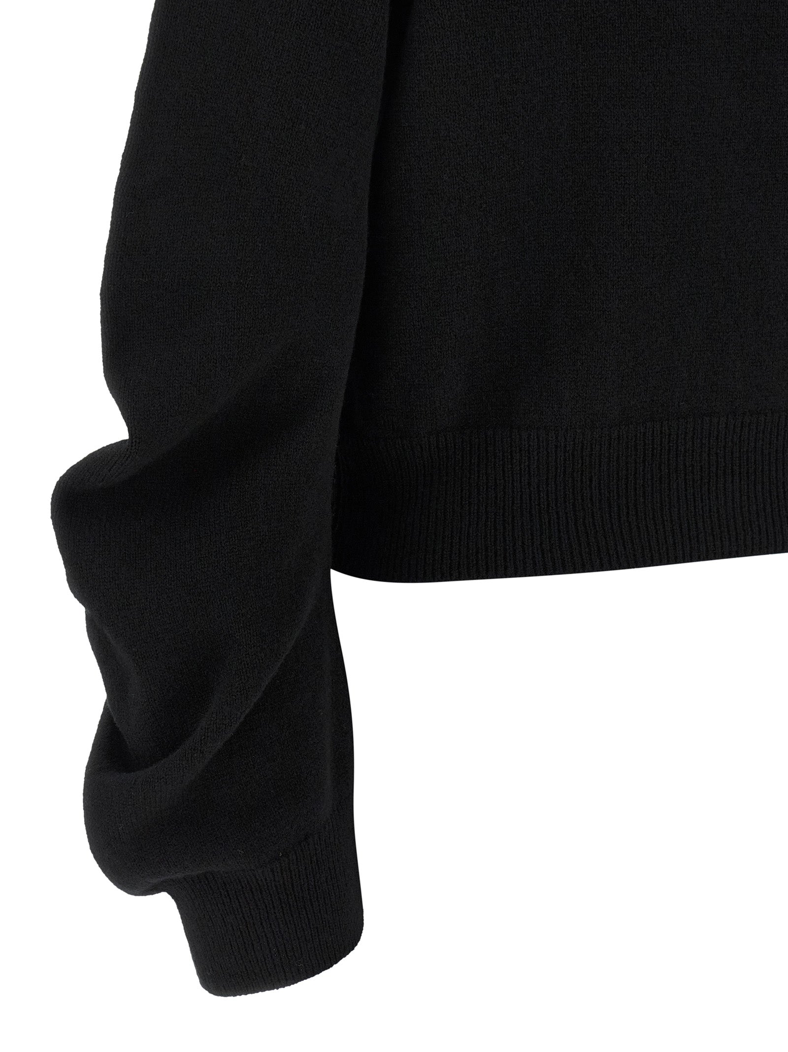 Nude Curved Sleeve Sweater